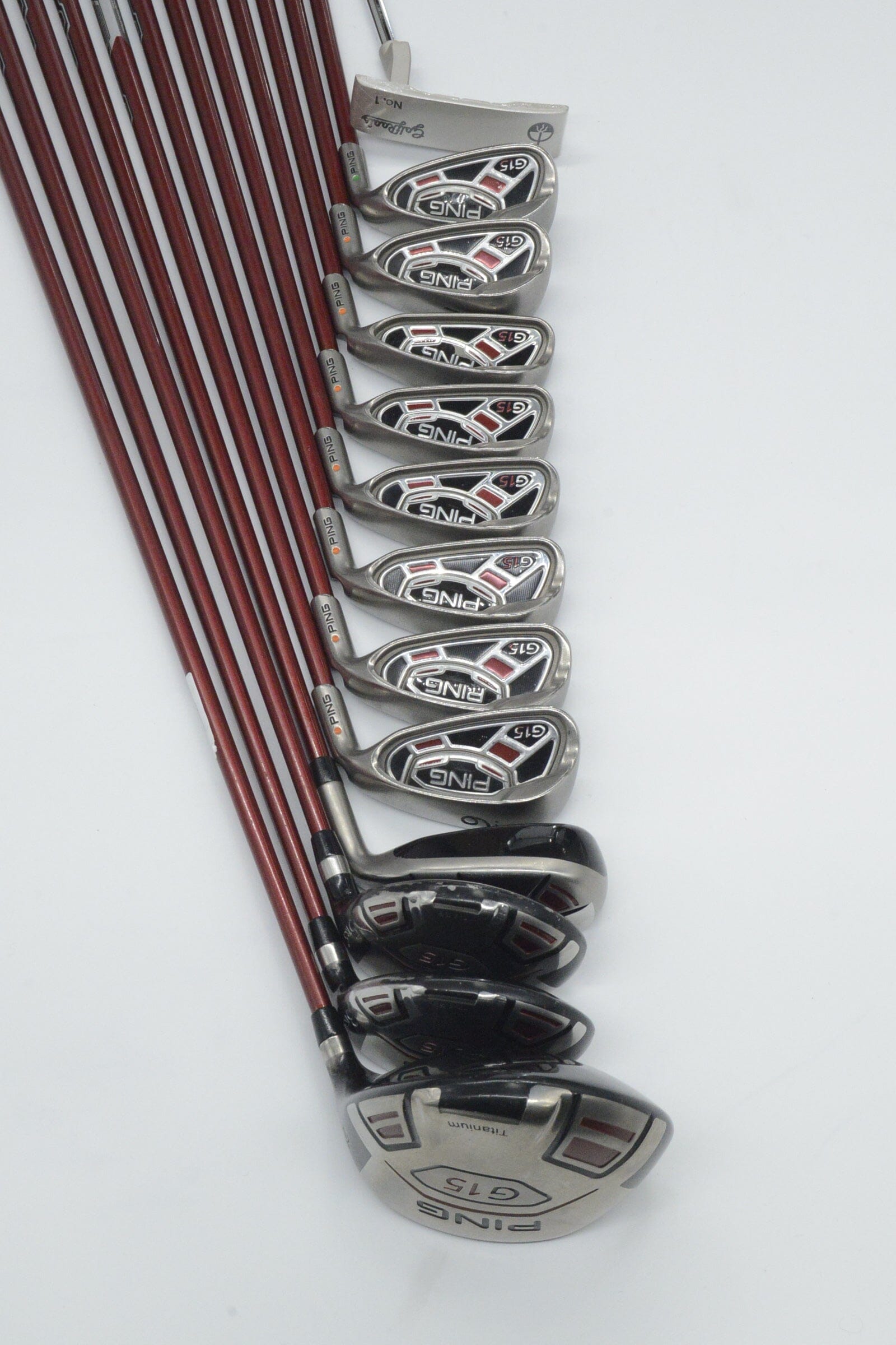 Ping G15 Mixed Full Set R Flex -0.5"
