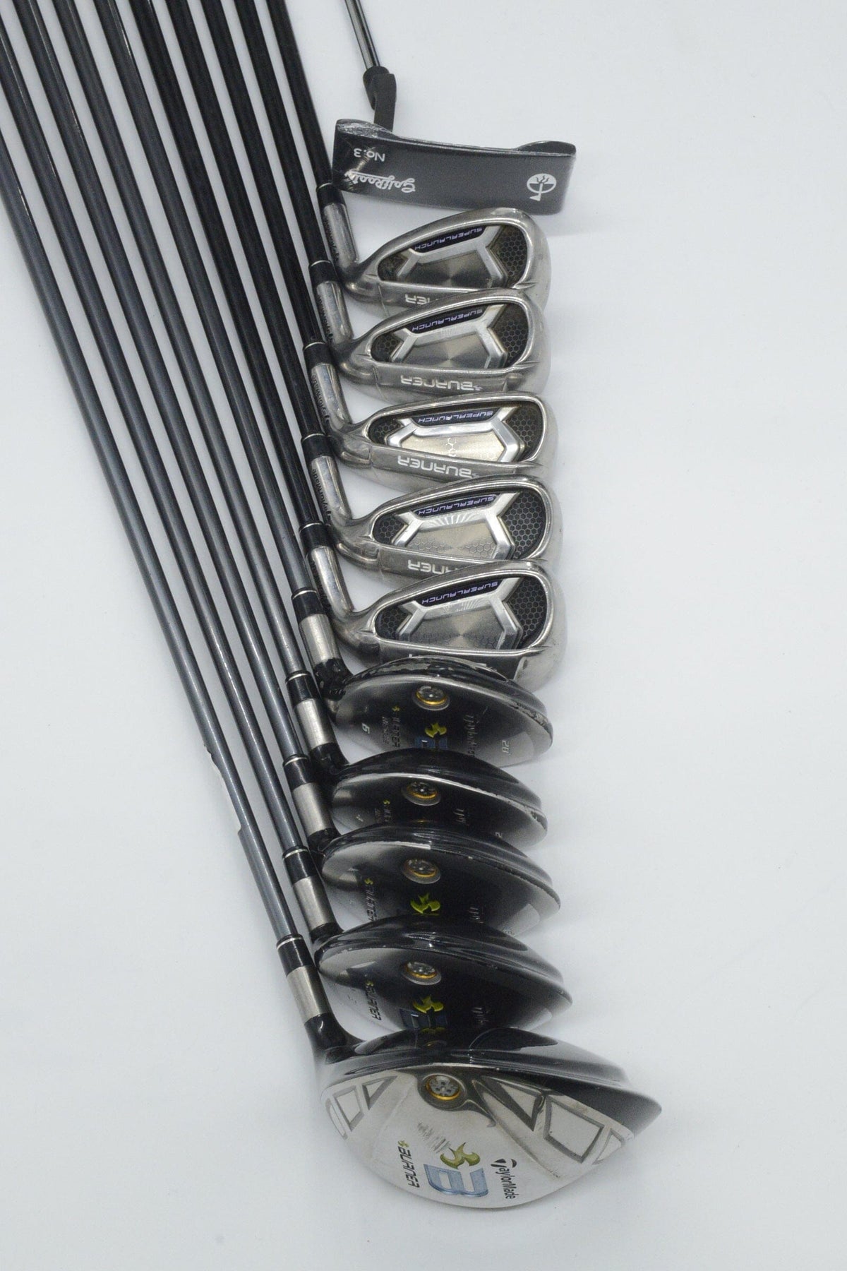 Women's TaylorMade Burner Superlaunch Mixed Full Set W Flex -0.5" Golf Clubs GolfRoots