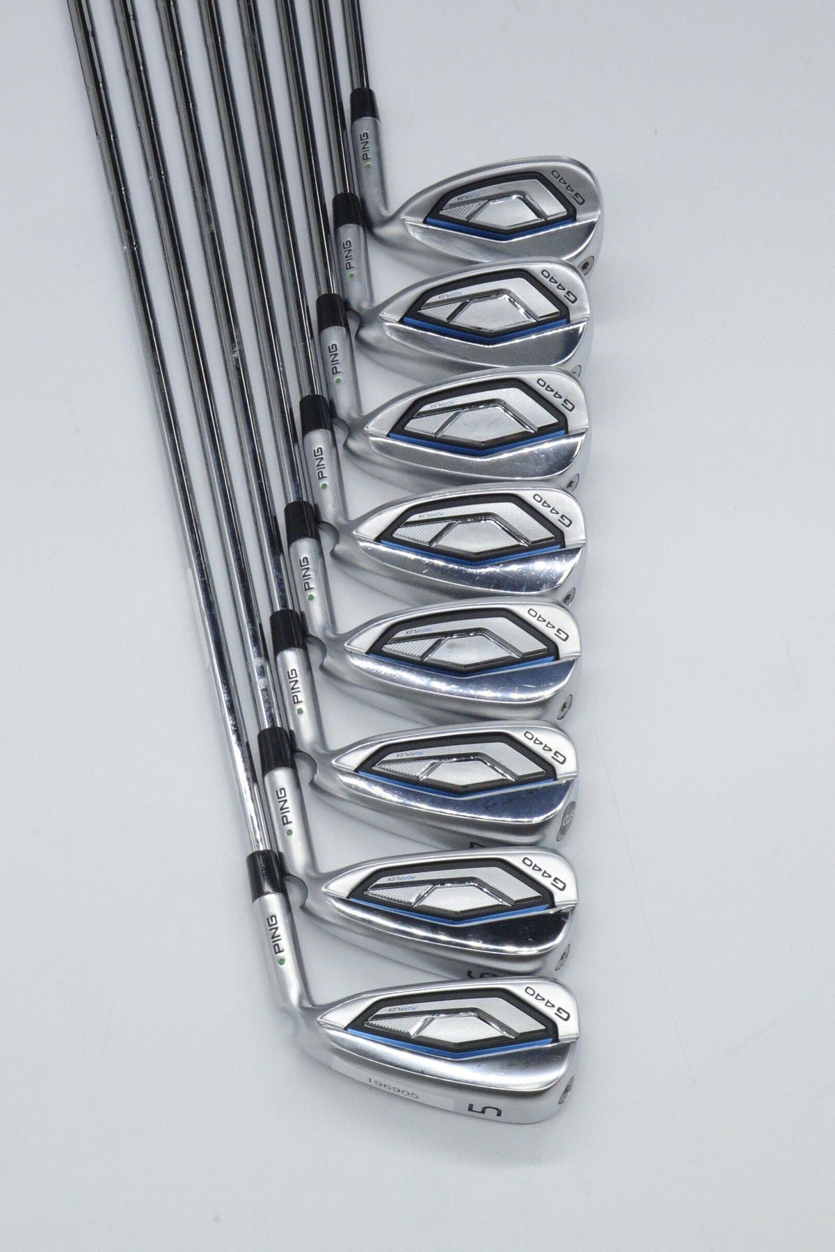 Ping G440 5-UW, LW Iron Set R Flex +0.25" Golf Iron Sets Ping