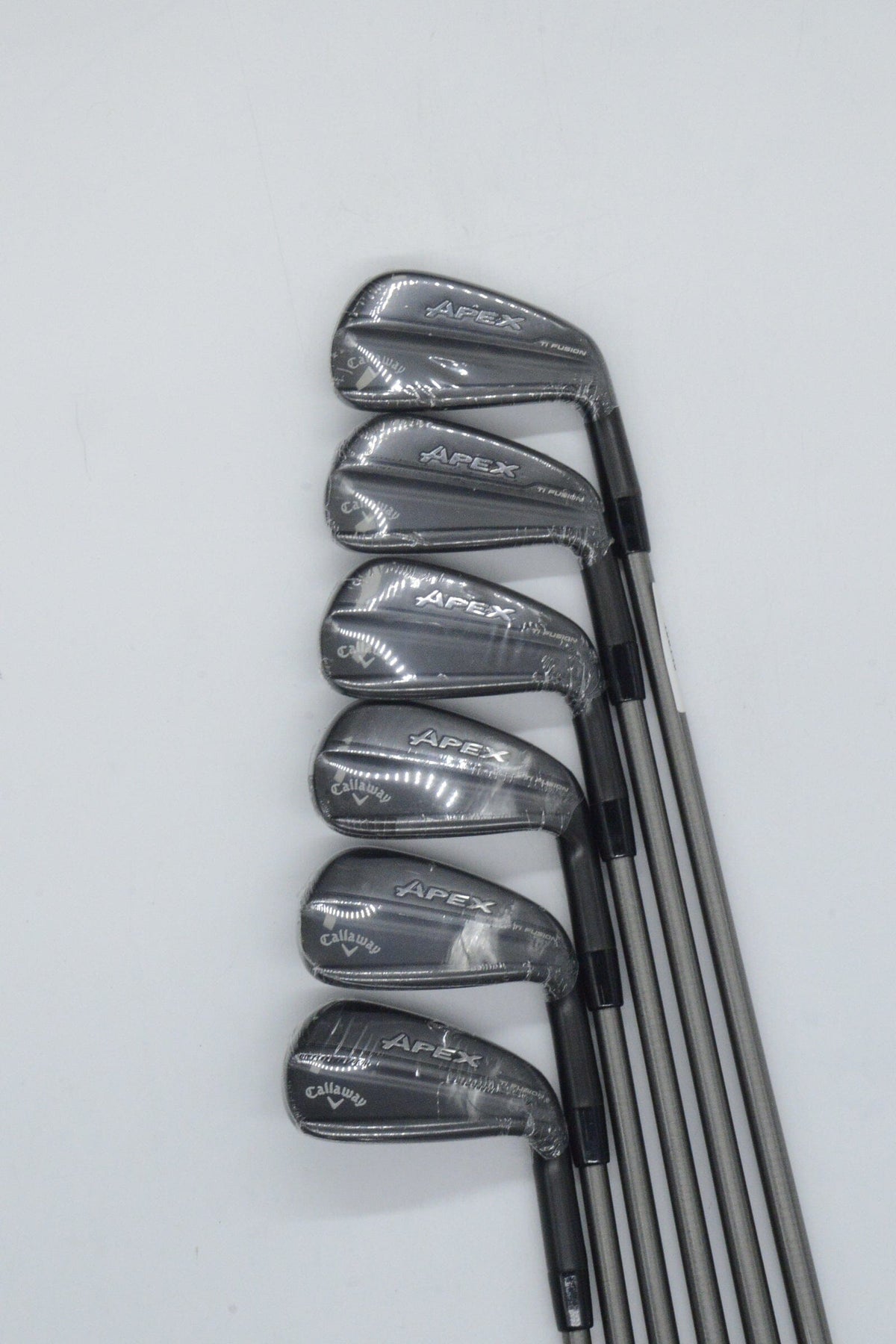 NEW Callaway Apex Ti Fusion 5-PW Iron Set S Flex -0.75" Golf Iron Sets Callaway