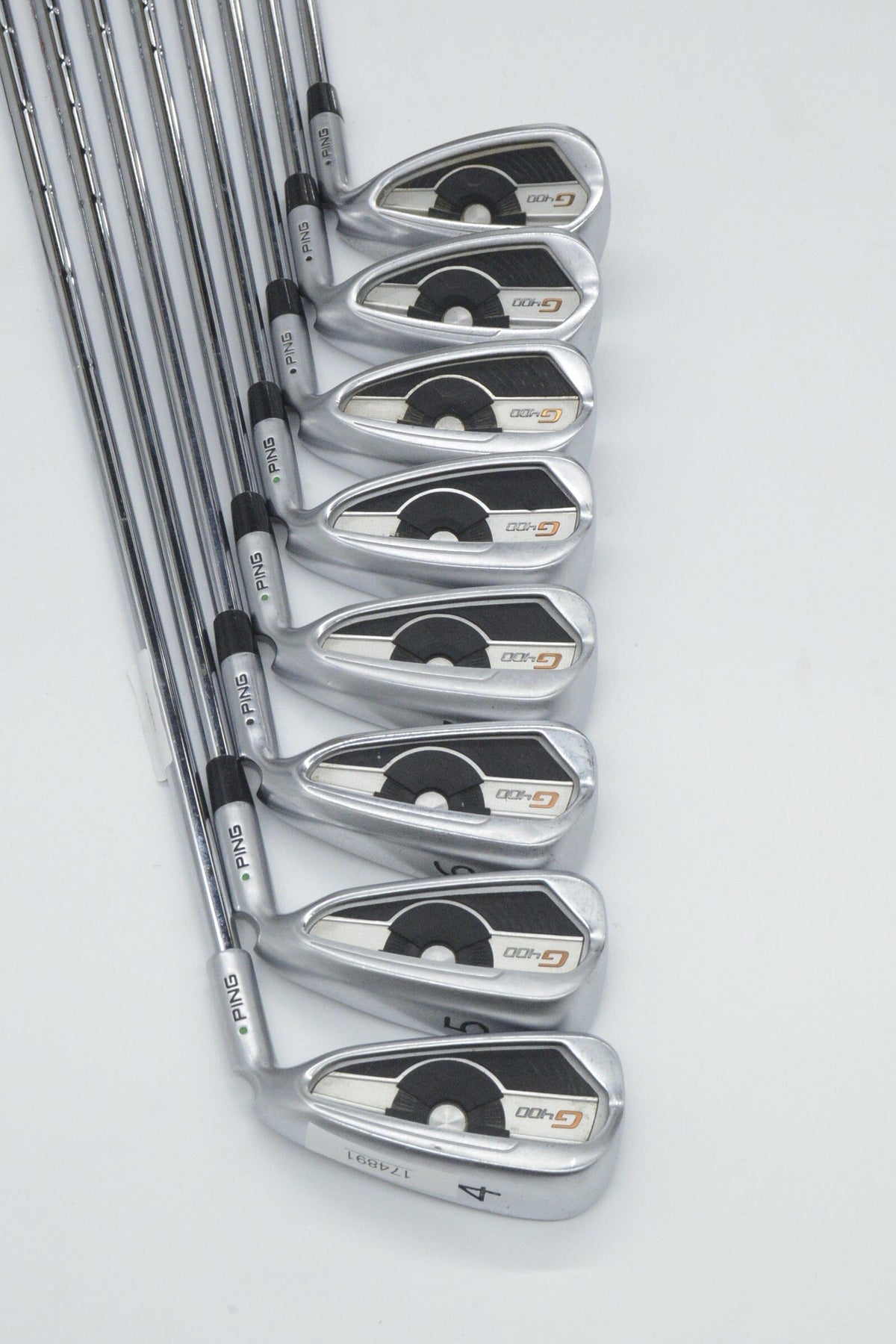 Ping G400 4-9, UW-SW Iron Set R Flex +0.75" Golf Clubs GolfRoots