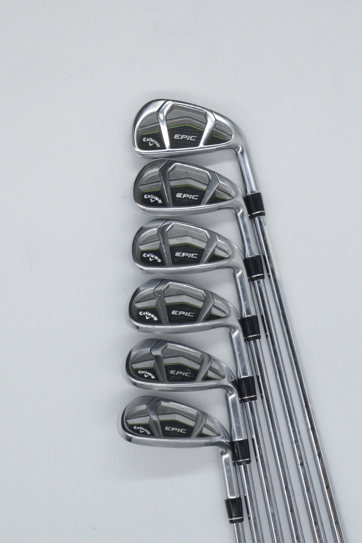 Callaway Epic 6, 8-SW Iron Set S Flex -0.5" Golf Iron Sets Callaway