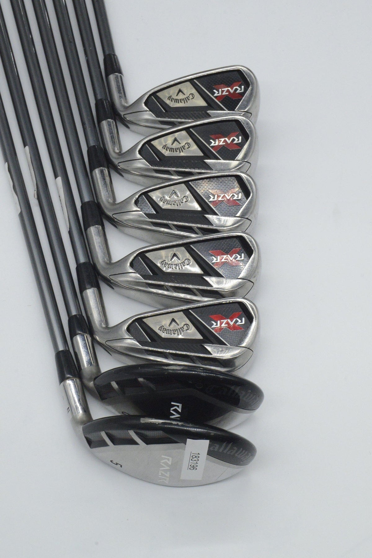 Callaway RAZR X 5H-6H, 6-PW Iron Set R Flex -1.25" Golf Clubs GolfRoots