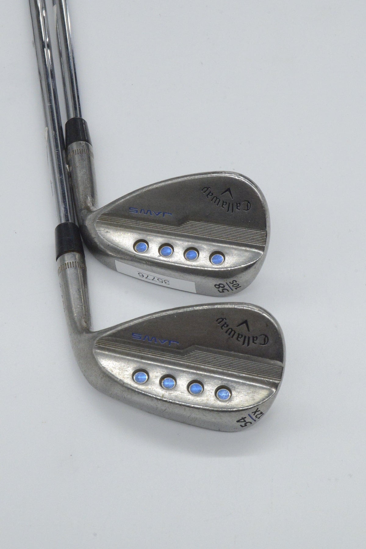 Callaway Jaws MD5 Tour Grey 54 & 58 Degree Wedge Set S Flex Golf Clubs GolfRoots