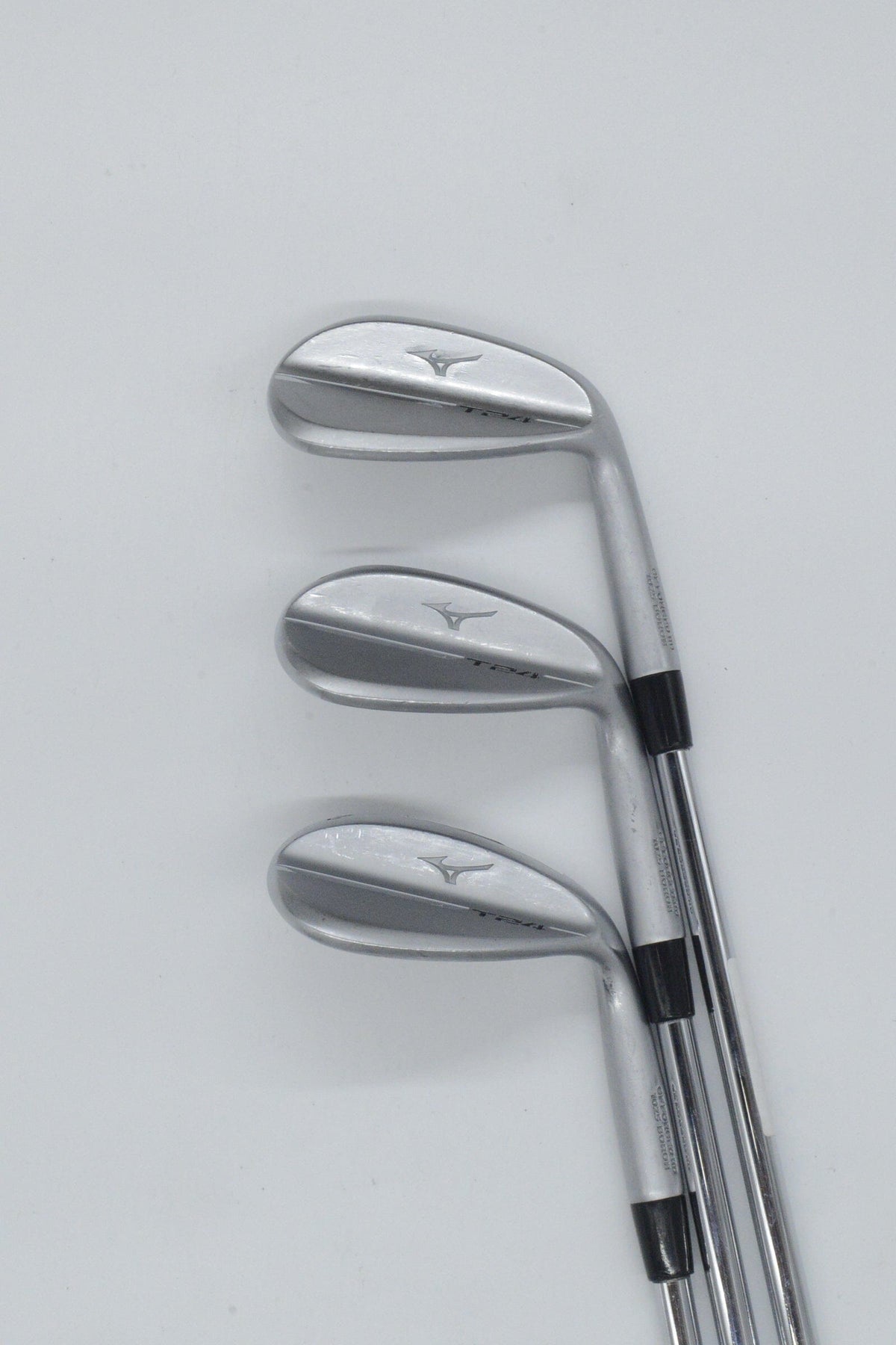 Mizuno T24 Soft White Satin 48, 52, 58 Degree Wedge Set S Flex Golf Clubs GolfRoots
