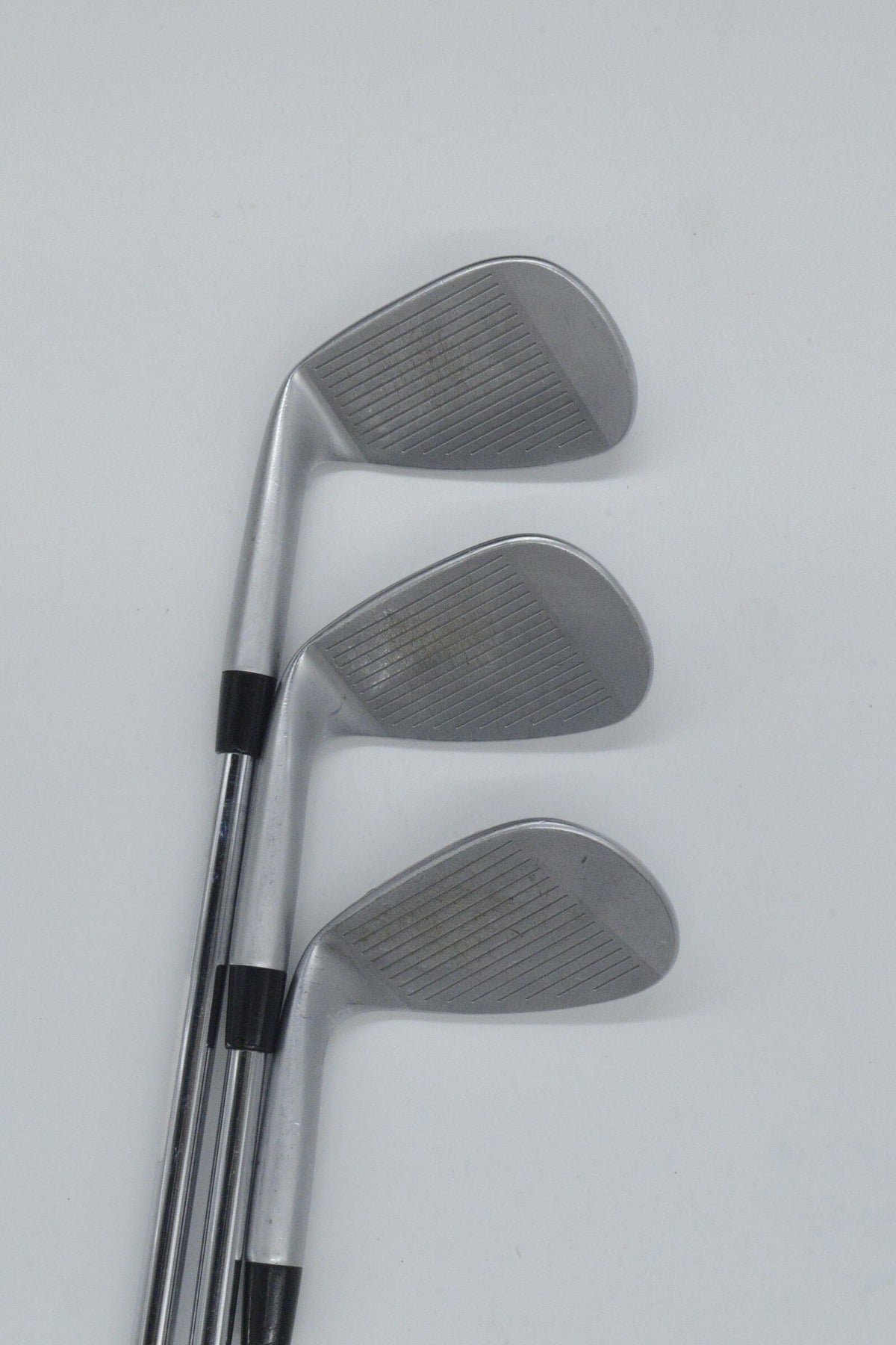 Mizuno T24 Soft White Satin 48, 52, 58 Degree Wedge Set S Flex Golf Clubs GolfRoots