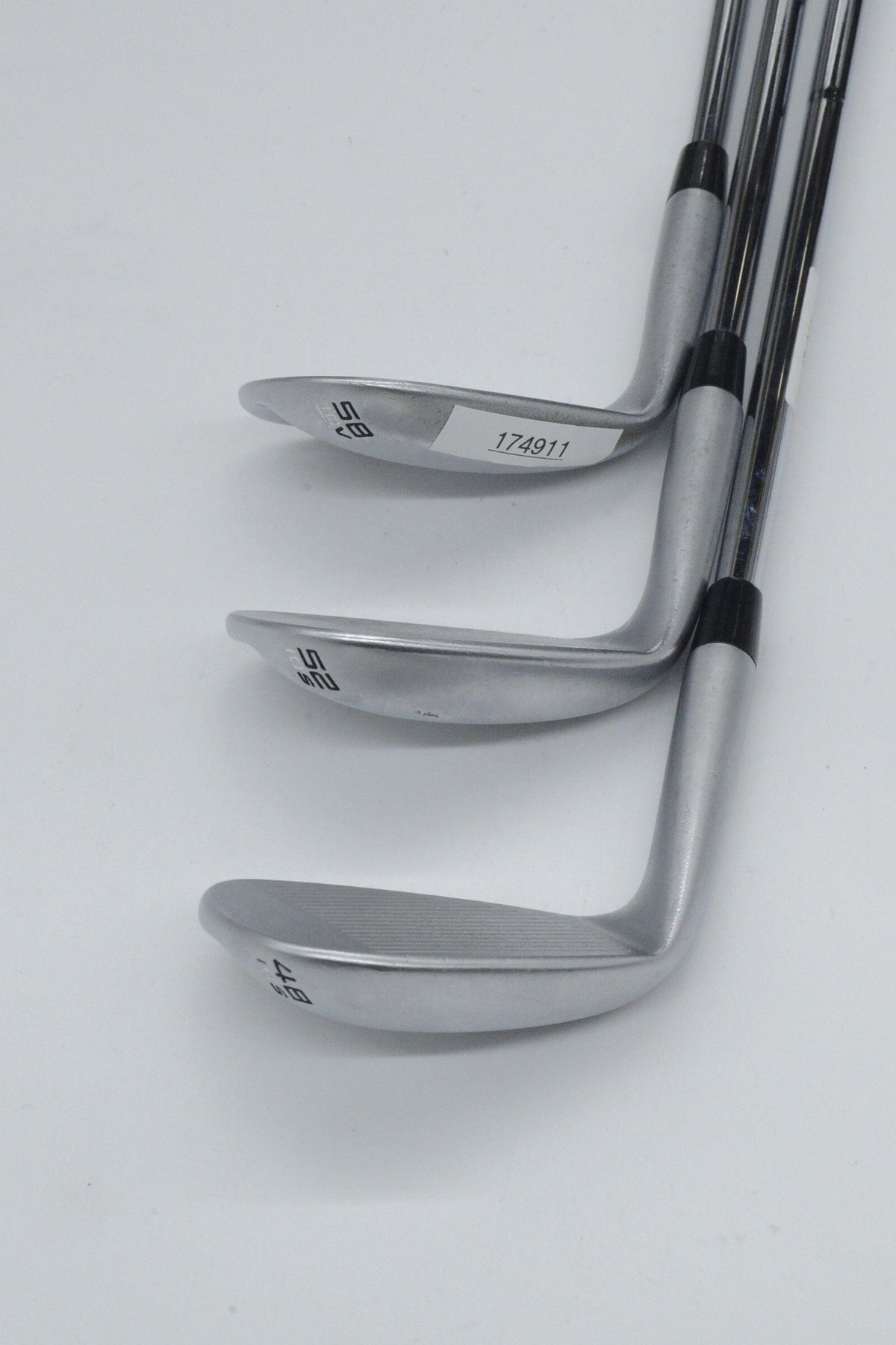 Mizuno T24 Soft White Satin 48, 52, 58 Degree Wedge Set S Flex Golf Clubs GolfRoots