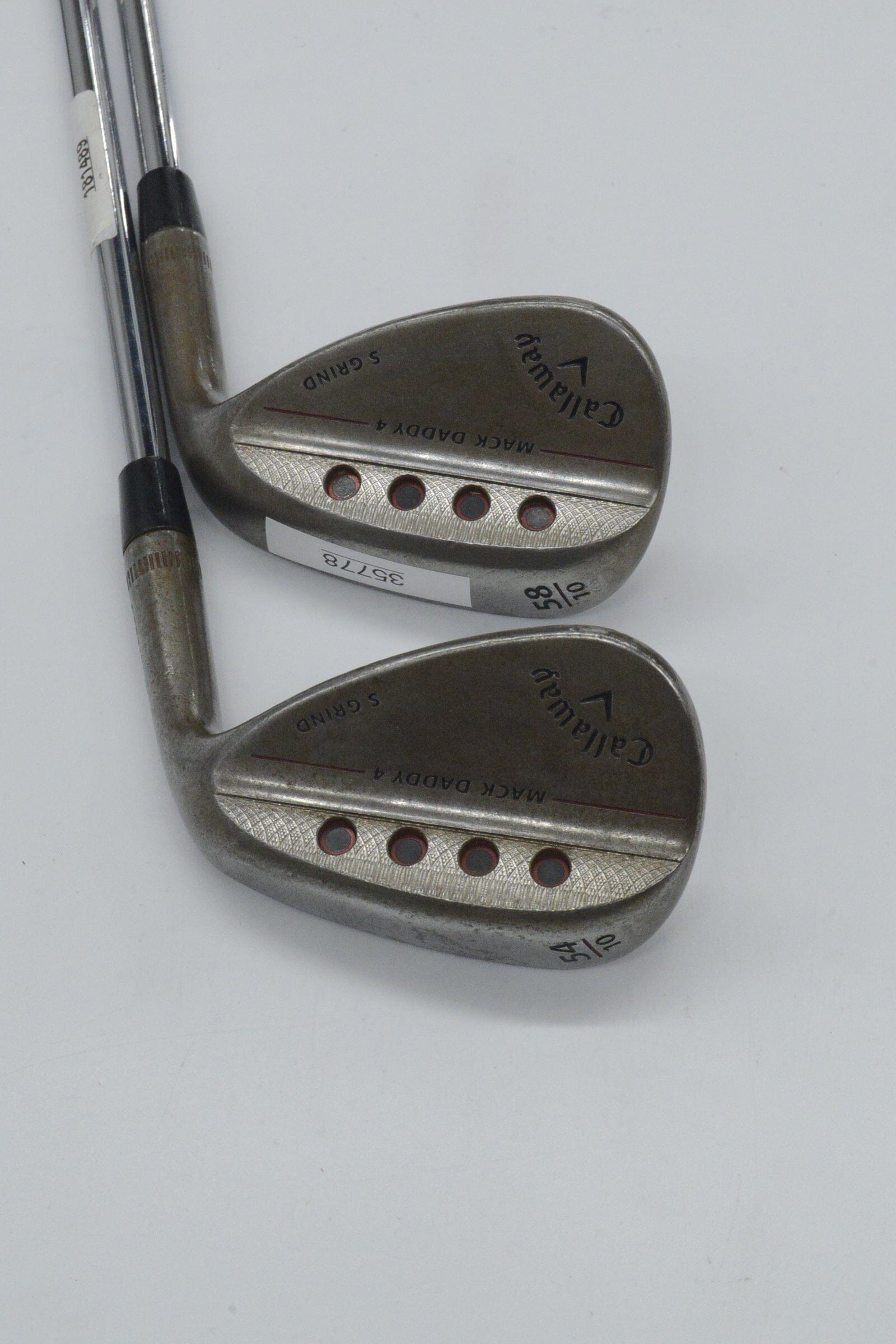 Callaway Mack Daddy 4 Raw 54 & 58 Degree Wedge Set Wedge Flex
