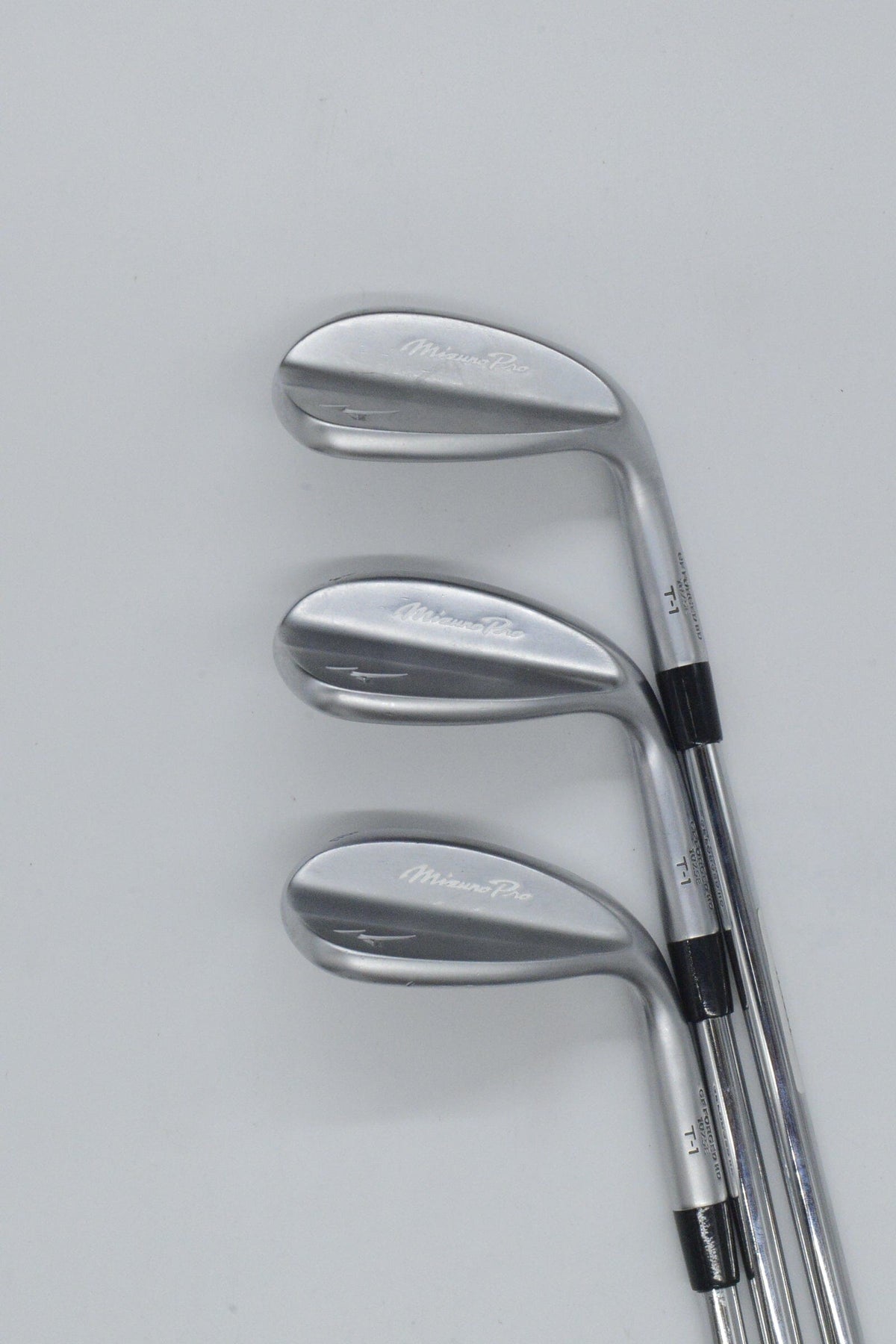 Mizuno Pro T-1 Soft White Satin 48, 54, 58 Degree Wedge Set S Flex Golf Clubs GolfRoots