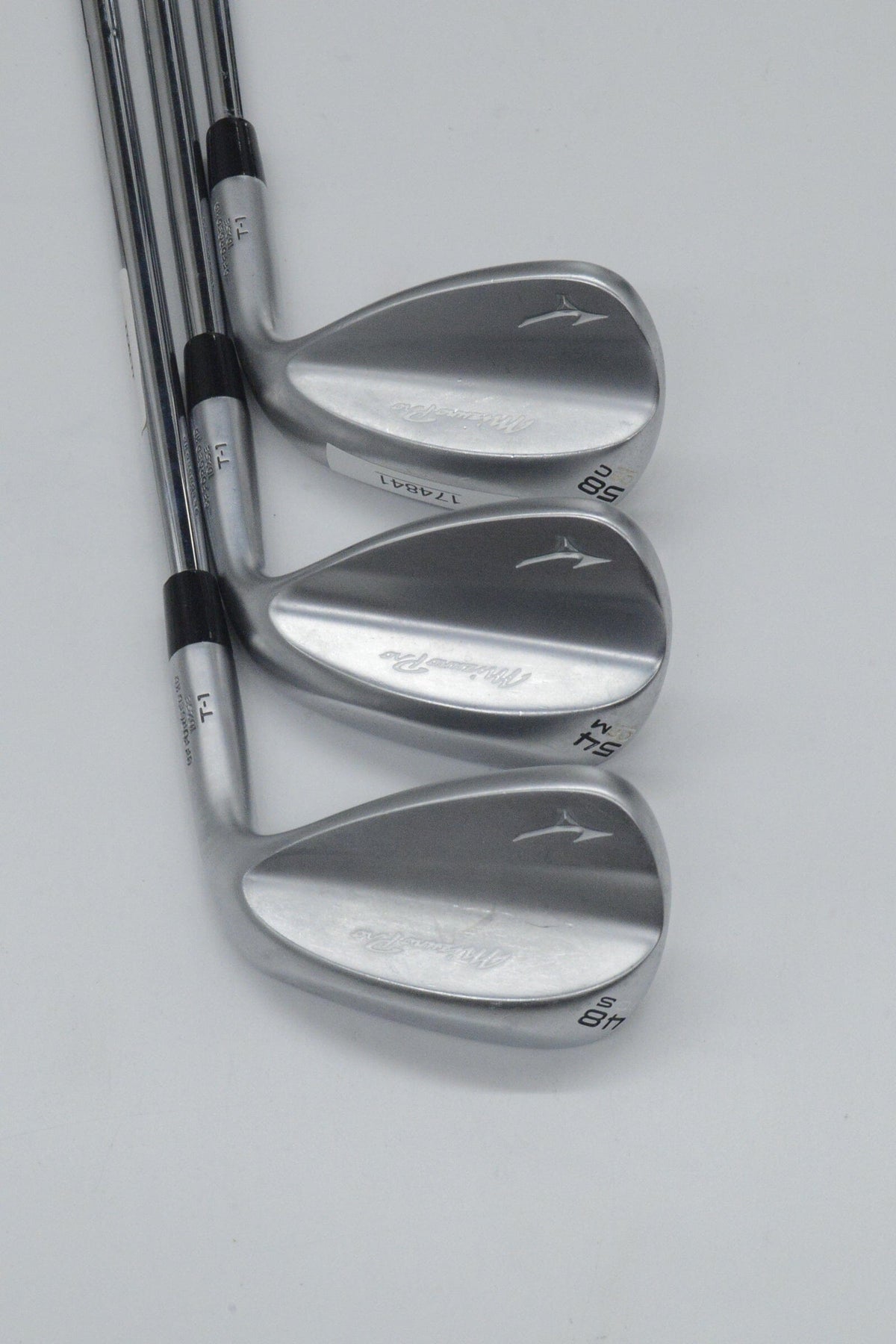 Mizuno Pro T-1 Soft White Satin 48, 54, 58 Degree Wedge Set S Flex Golf Clubs GolfRoots