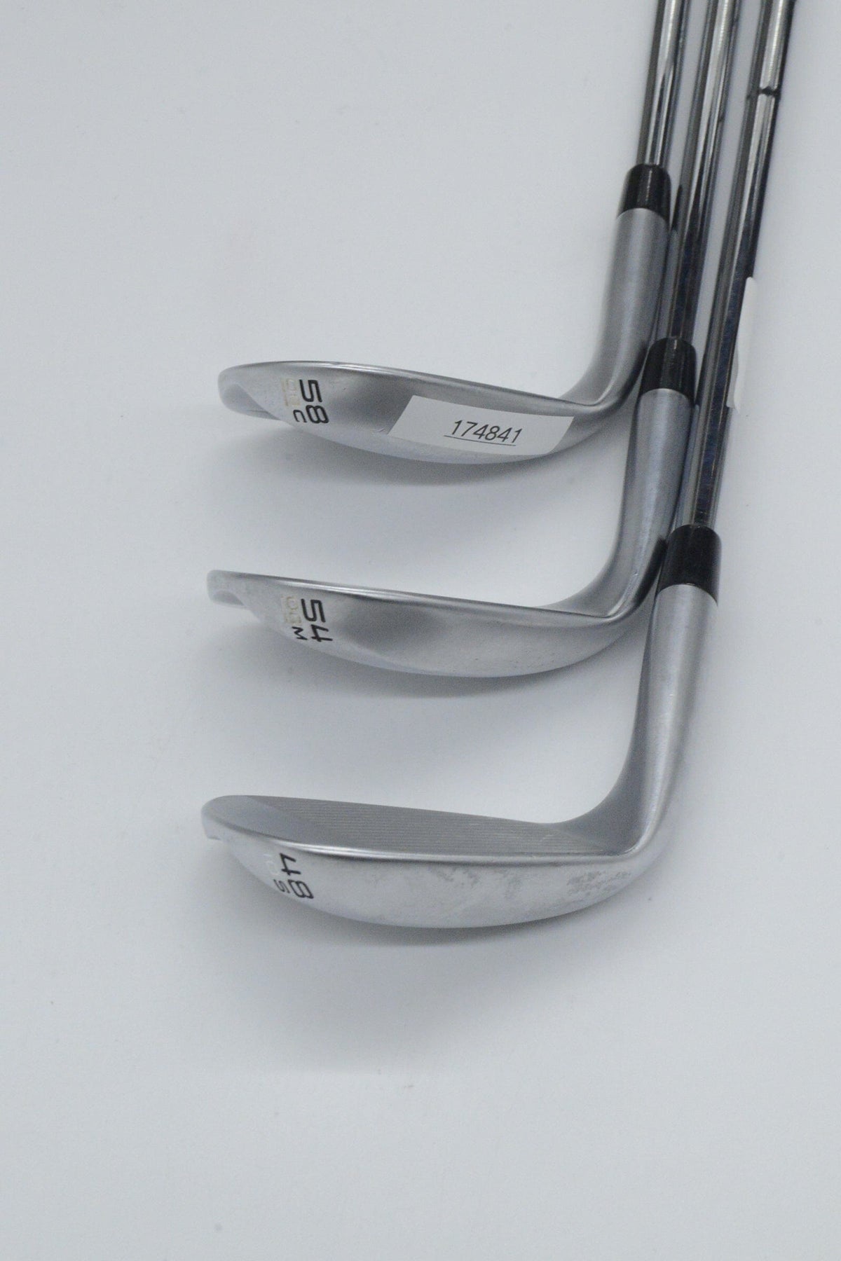 Mizuno Pro T-1 Soft White Satin 48, 54, 58 Degree Wedge Set S Flex Golf Clubs GolfRoots