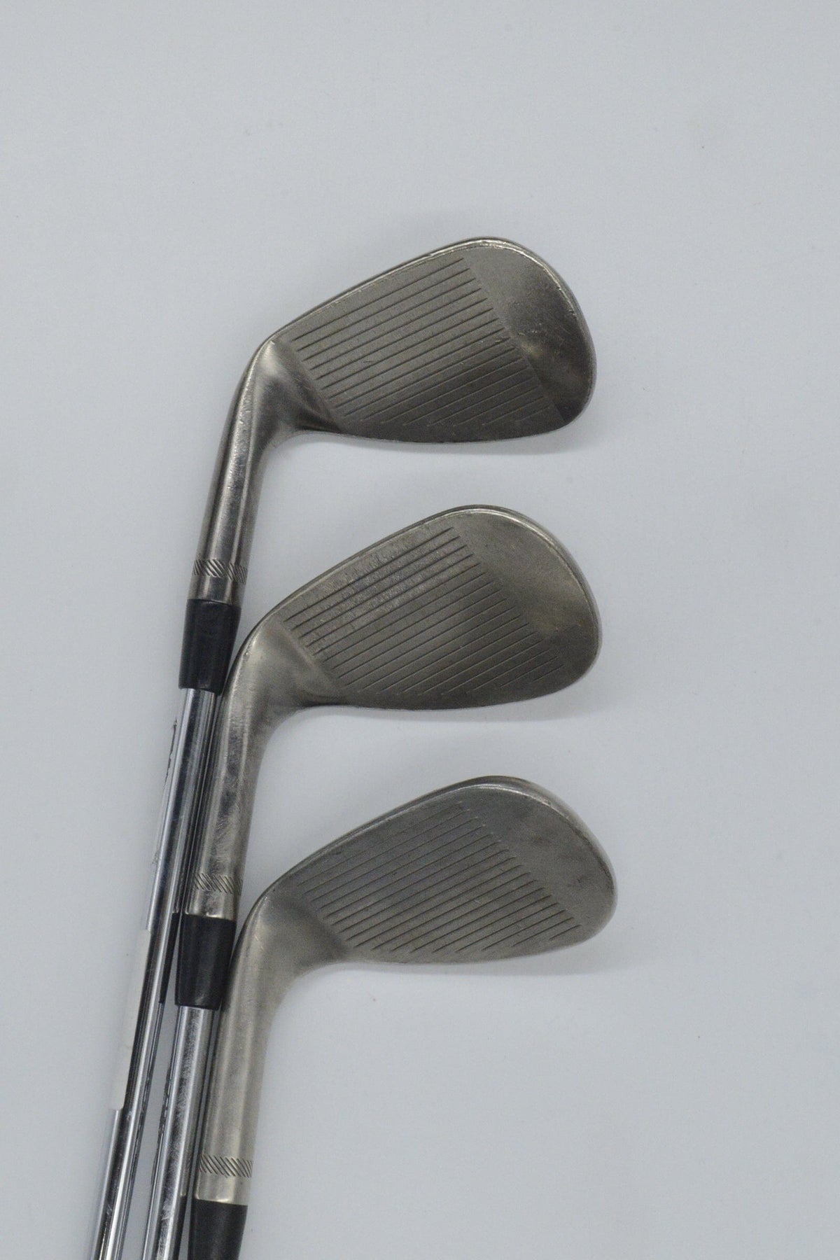 Titleist Vokey SM9 Brushed Steel 48, 54, 58 Degree Wedge Set S Flex Golf Clubs GolfRoots