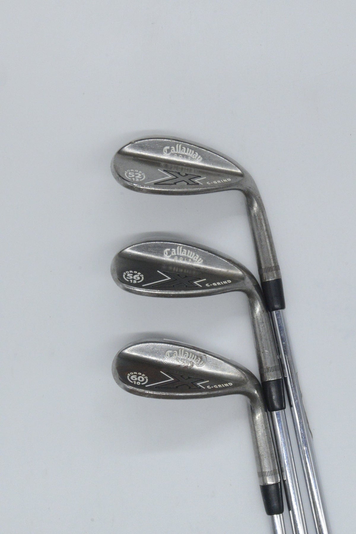 Callaway X-Forged 52, 56, 60 Degree Wedge Set S Flex Golf Clubs GolfRoots
