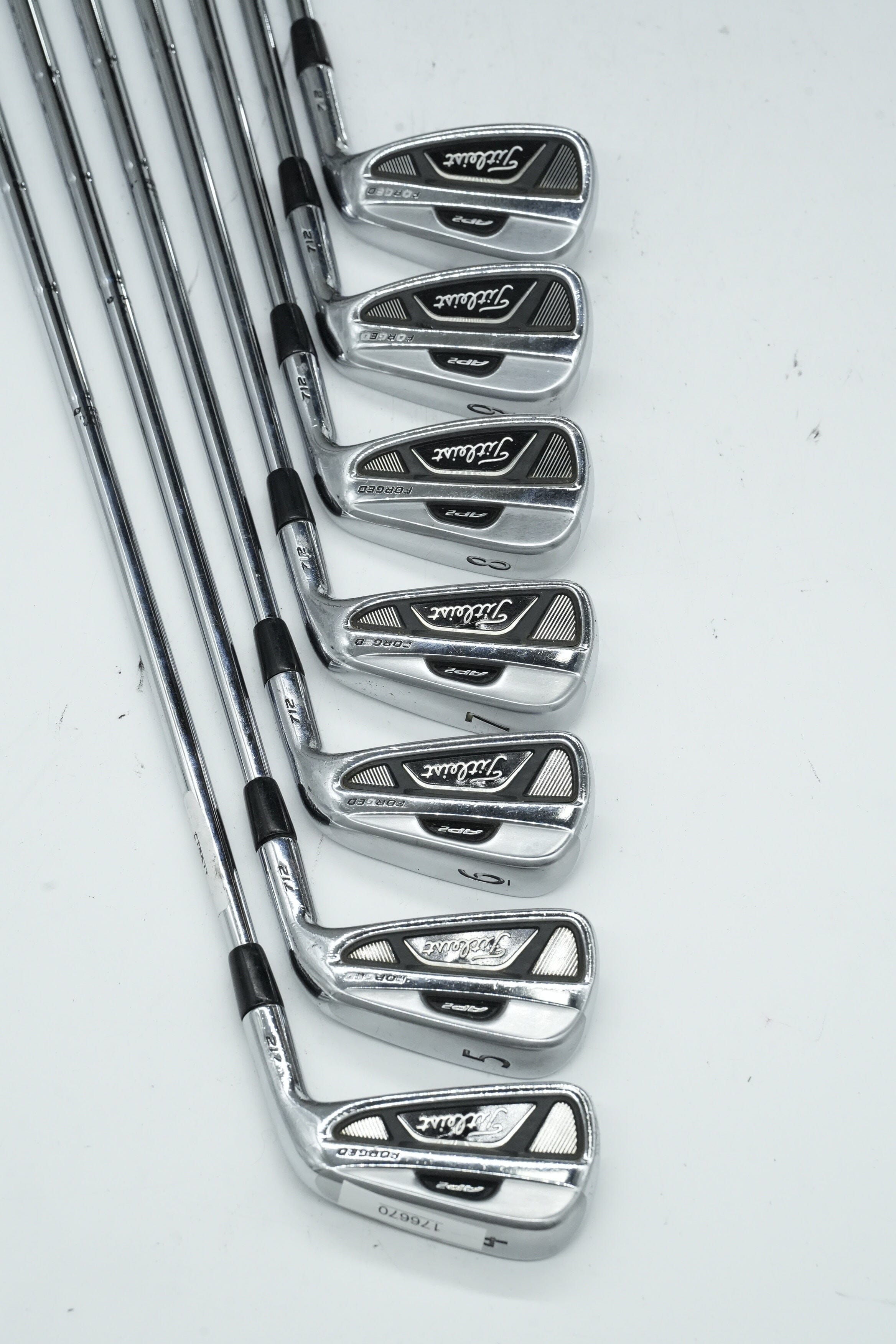 Titleist 712 AP2 Forged 4-PW Iron Set S Flex -0.25" Golf Clubs GolfRoots