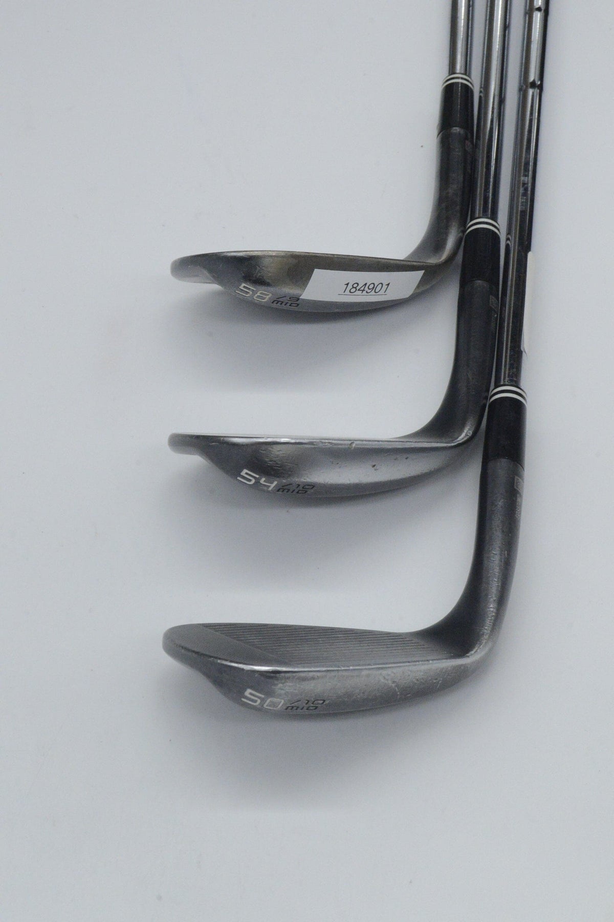 Cleveland RTX 4 Black Satin 50, 54, 58 Degree Wedge Set S Flex Golf Clubs GolfRoots