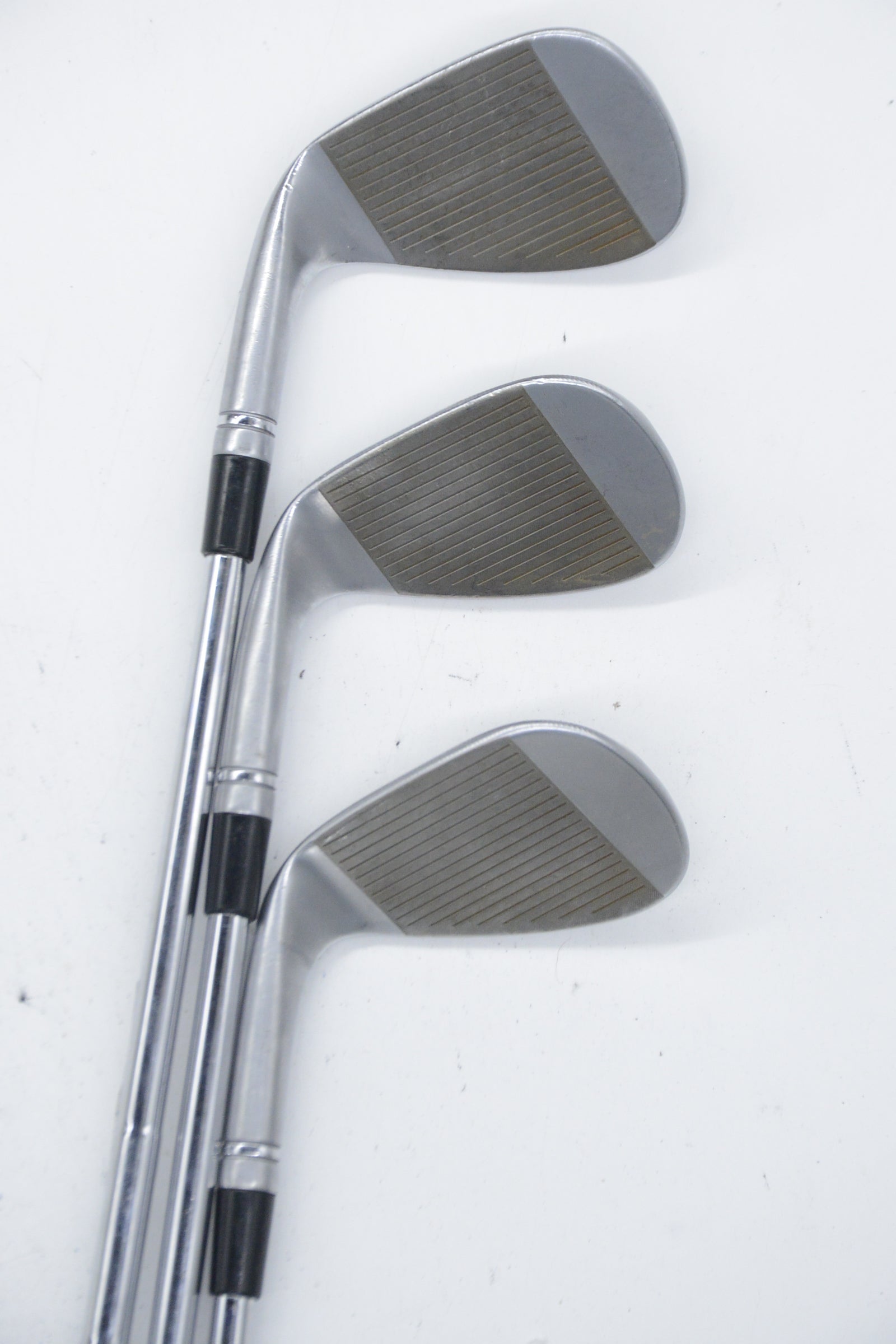 TaylorMade Milled Grind 4 Satin Chrome 52, 56, 60 Degree Wedge Set Wedge Flex