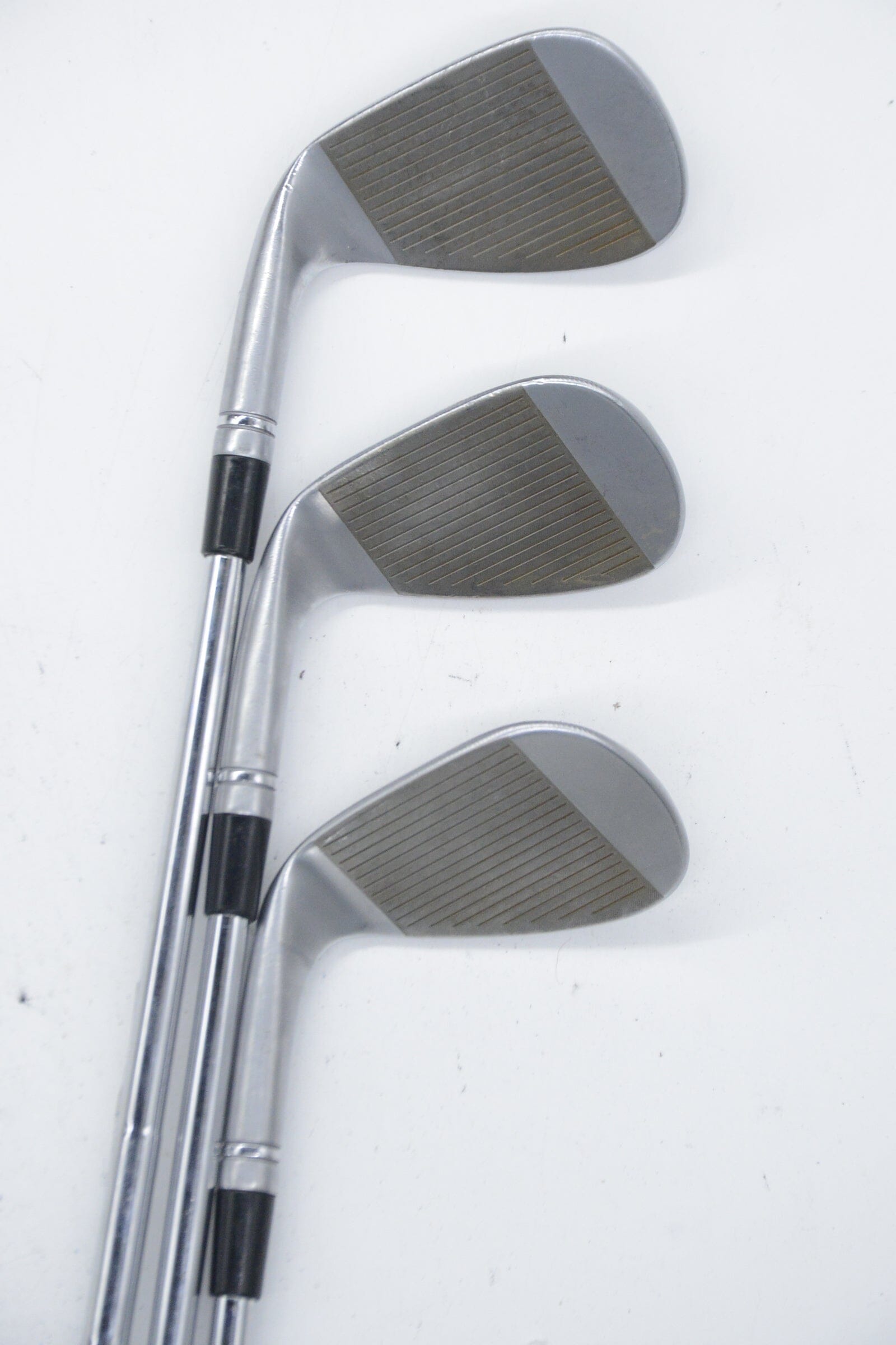 TaylorMade Milled Grind 4 Satin Chrome 52, 56, 60 Degree Wedge Set Wedge Flex Golf Clubs GolfRoots