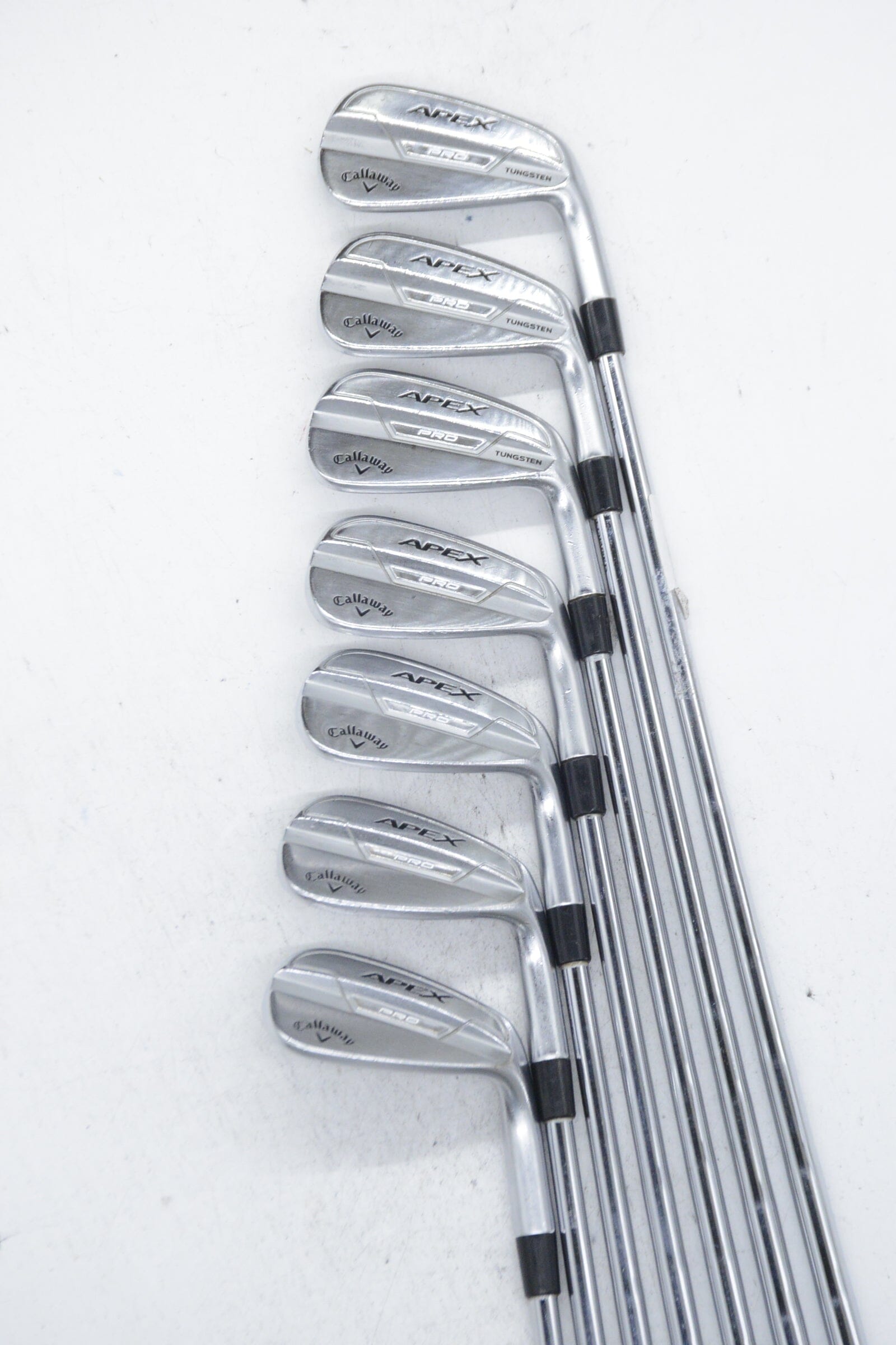 Callaway Apex Pro Forged 5-AW Iron Set X Flex +0.25" Golf Clubs GolfRoots