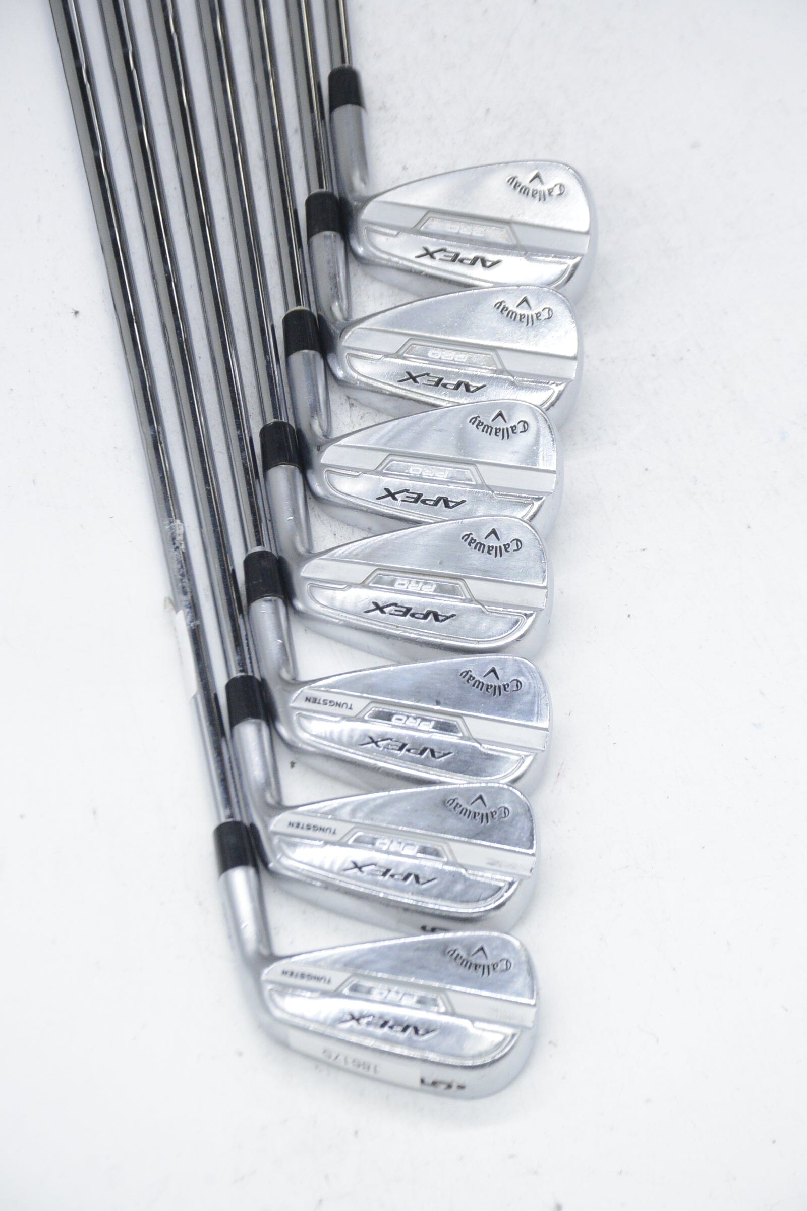 Callaway Apex Pro Forged 5-AW Iron Set X Flex +0.25" Golf Clubs GolfRoots