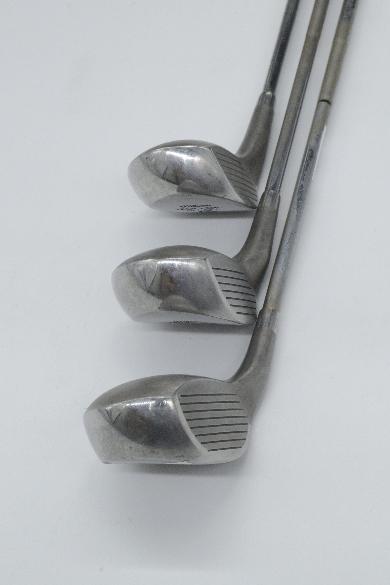 Wilson 1200 GC D, 3W, 5W Wood Set R Flex Golf Clubs GolfRoots
