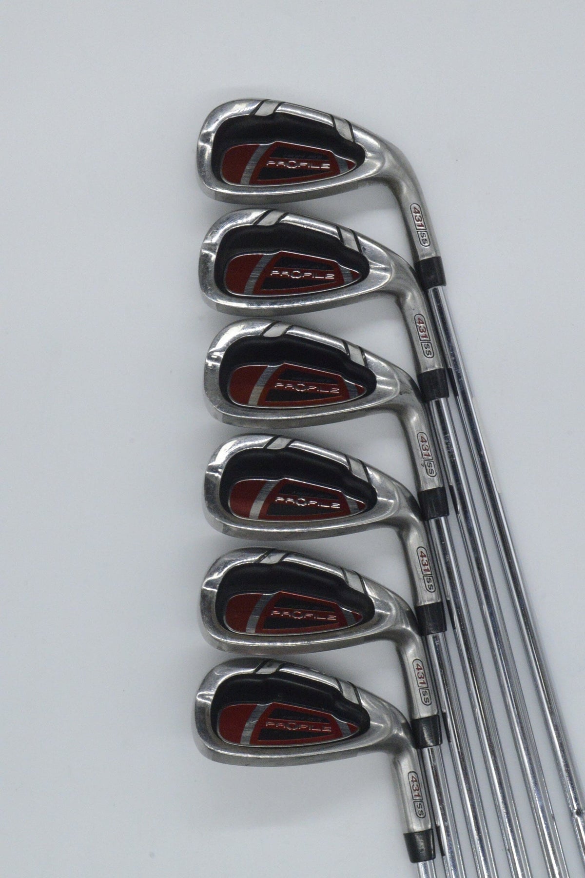 Wilson Profile 431 SS 5-PW Iron Set S Flex -0.25" Golf Clubs GolfRoots