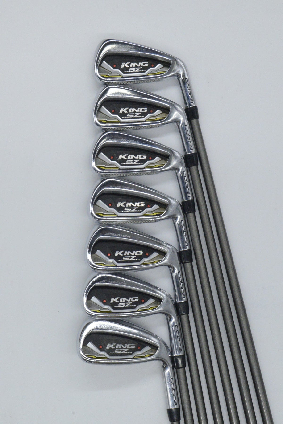 Cobra King Speedzone 4-PW Iron Set R Flex Std Length Golf Clubs GolfRoots