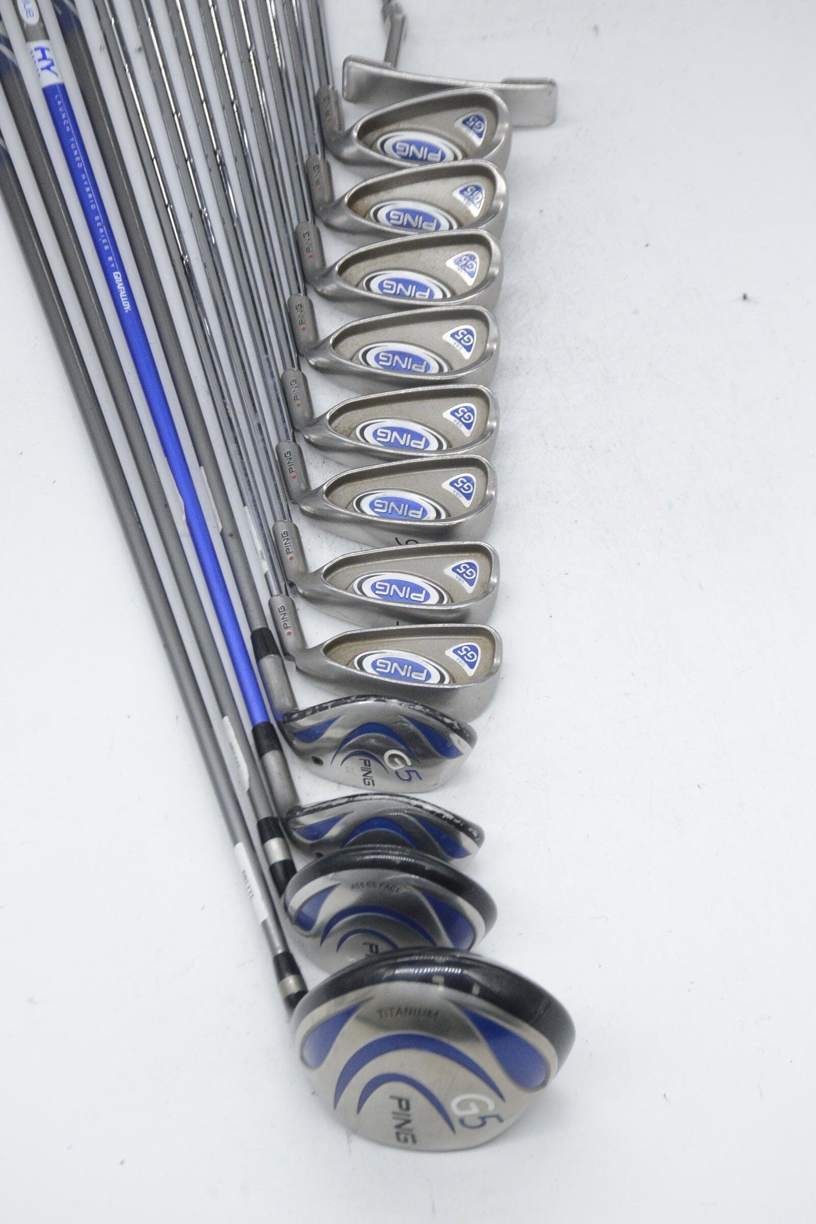 Ping G5 Mixed Full Set R Flex -0.5" Golf Clubs GolfRoots