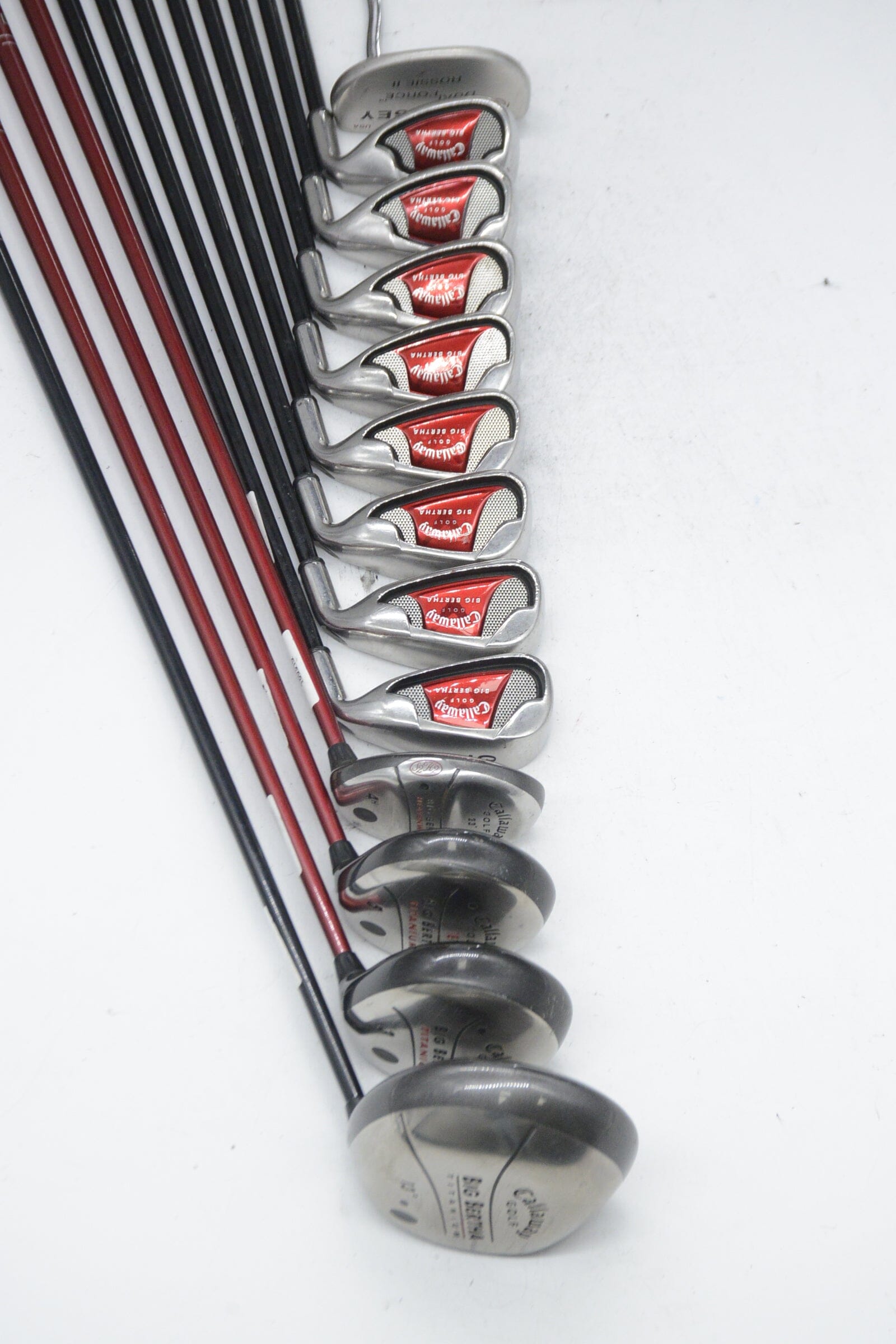 Callaway Big Bertha 2008 Mixed Full Set SR Flex -0.25" Golf Clubs GolfRoots