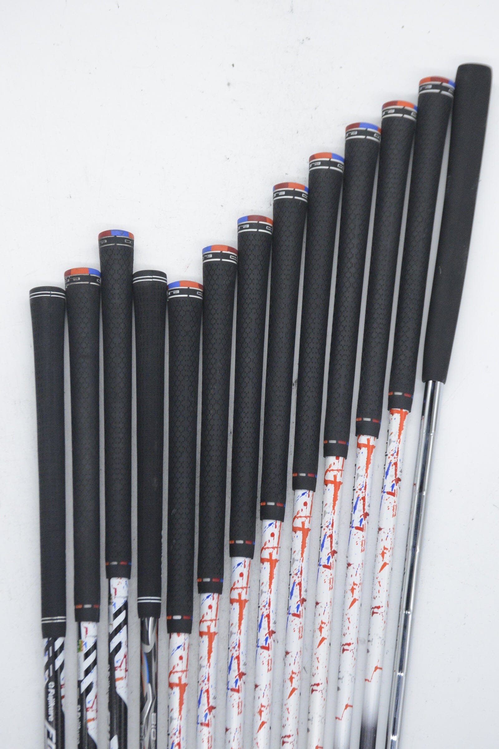 Cobra Amp Cell Silver Mixed Full Set SR Flex Std Length Golf Clubs GolfRoots