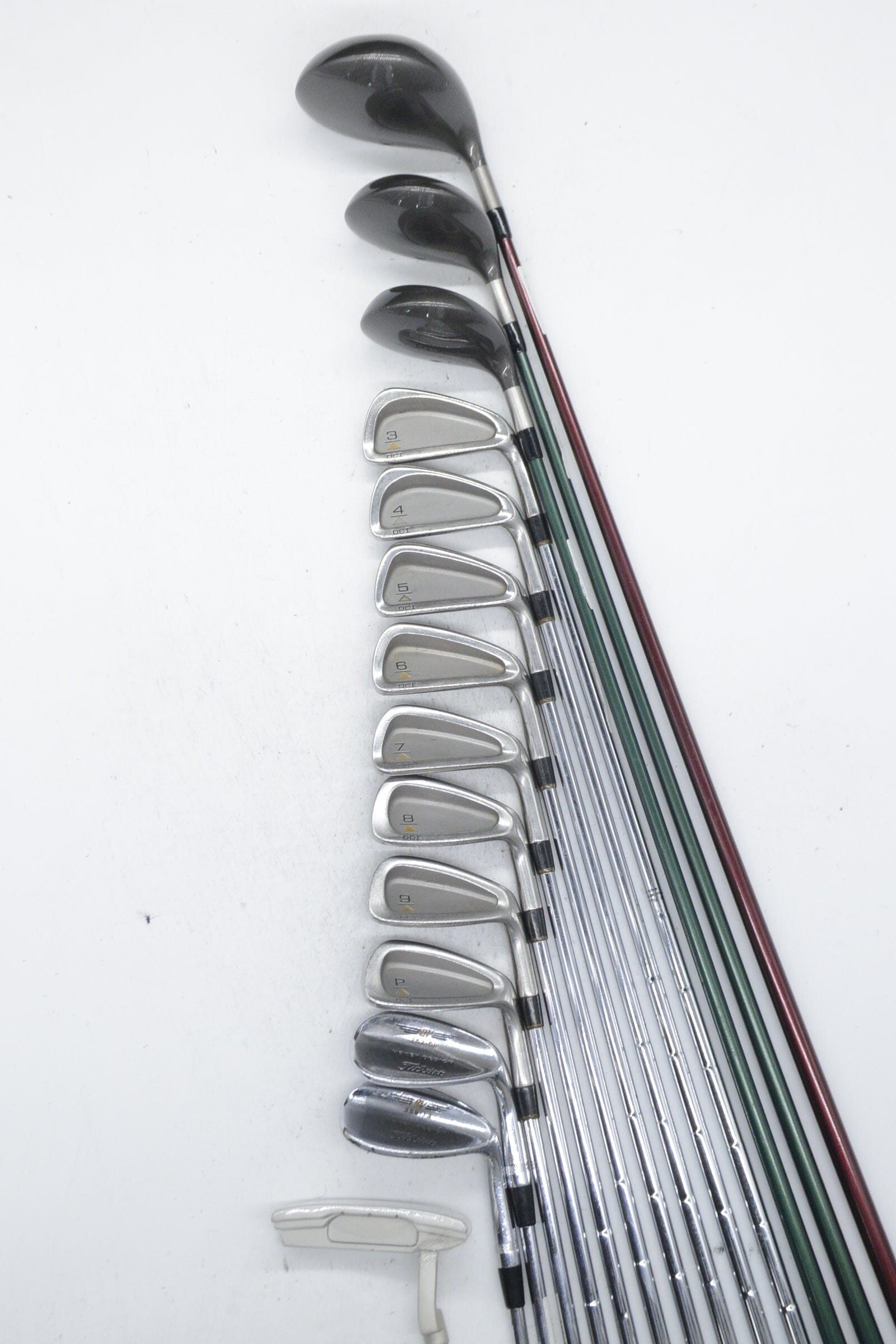 Titleist DCI Gold Mixed Full Set S Flex -0.25" Golf Clubs GolfRoots
