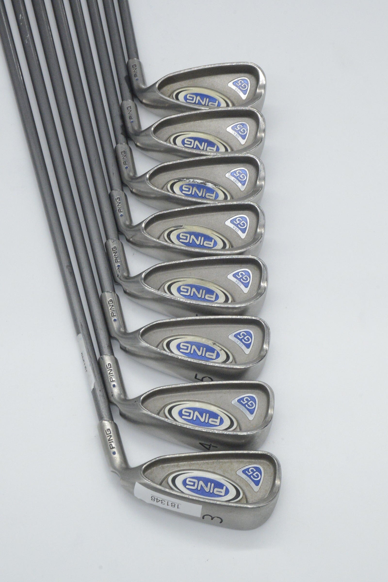 Ping G5 3-PW Iron Set S Flex -0.25" Golf Clubs GolfRoots
