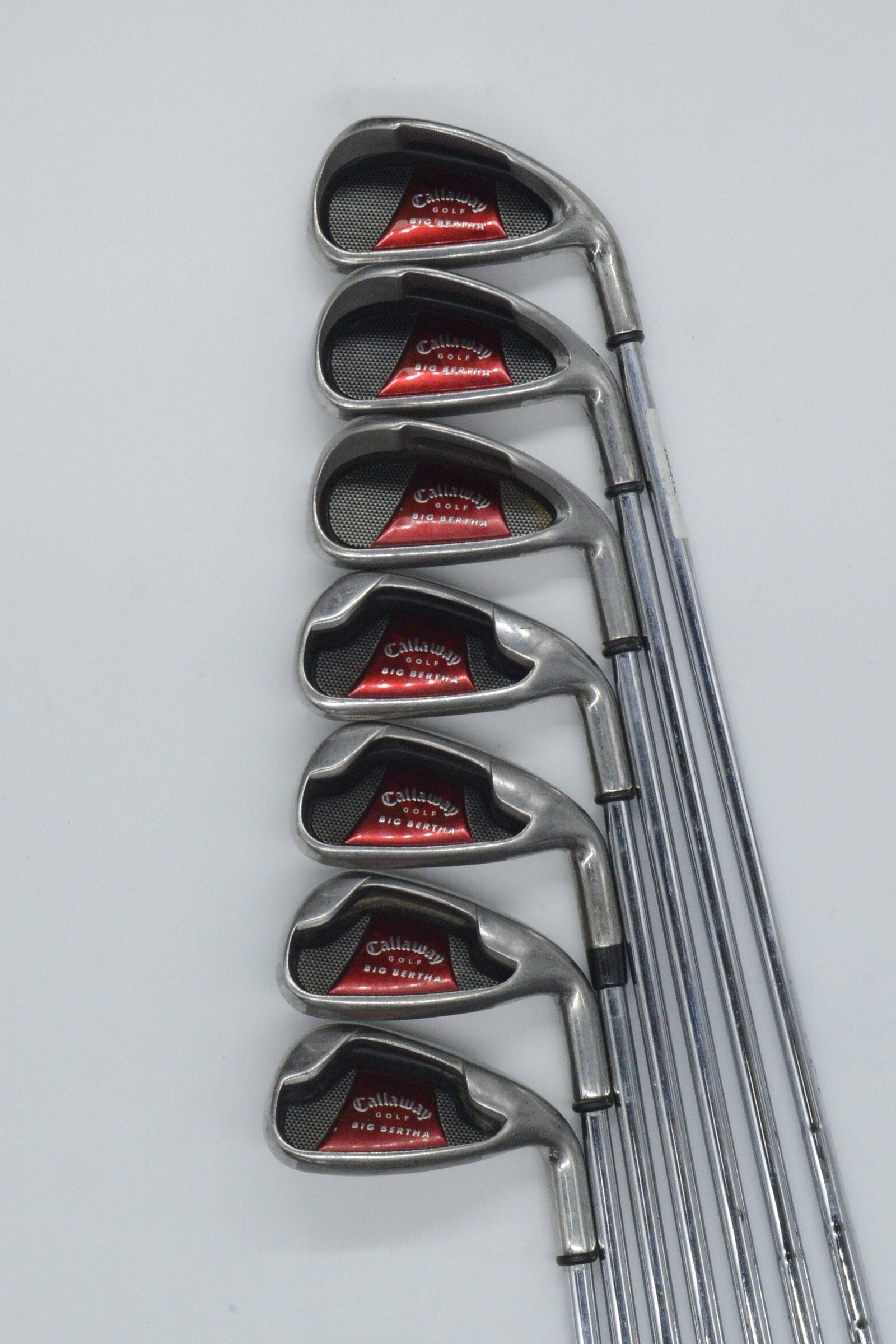 Callaway Big Bertha 2008 3-9 Iron Set Uniflex Std Length Golf Clubs GolfRoots