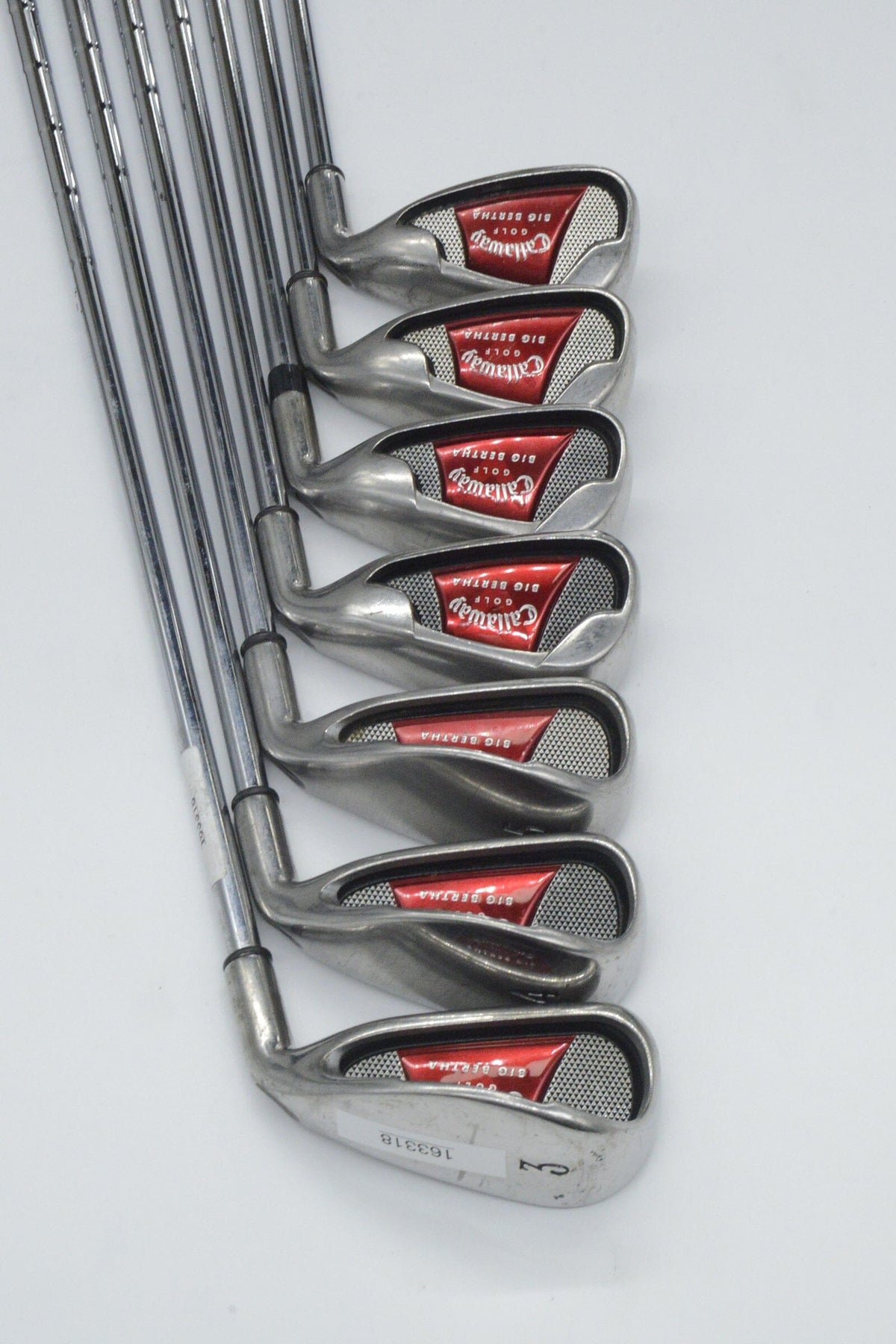 Callaway Big Bertha 2008 3-9 Iron Set Uniflex Std Length Golf Clubs GolfRoots