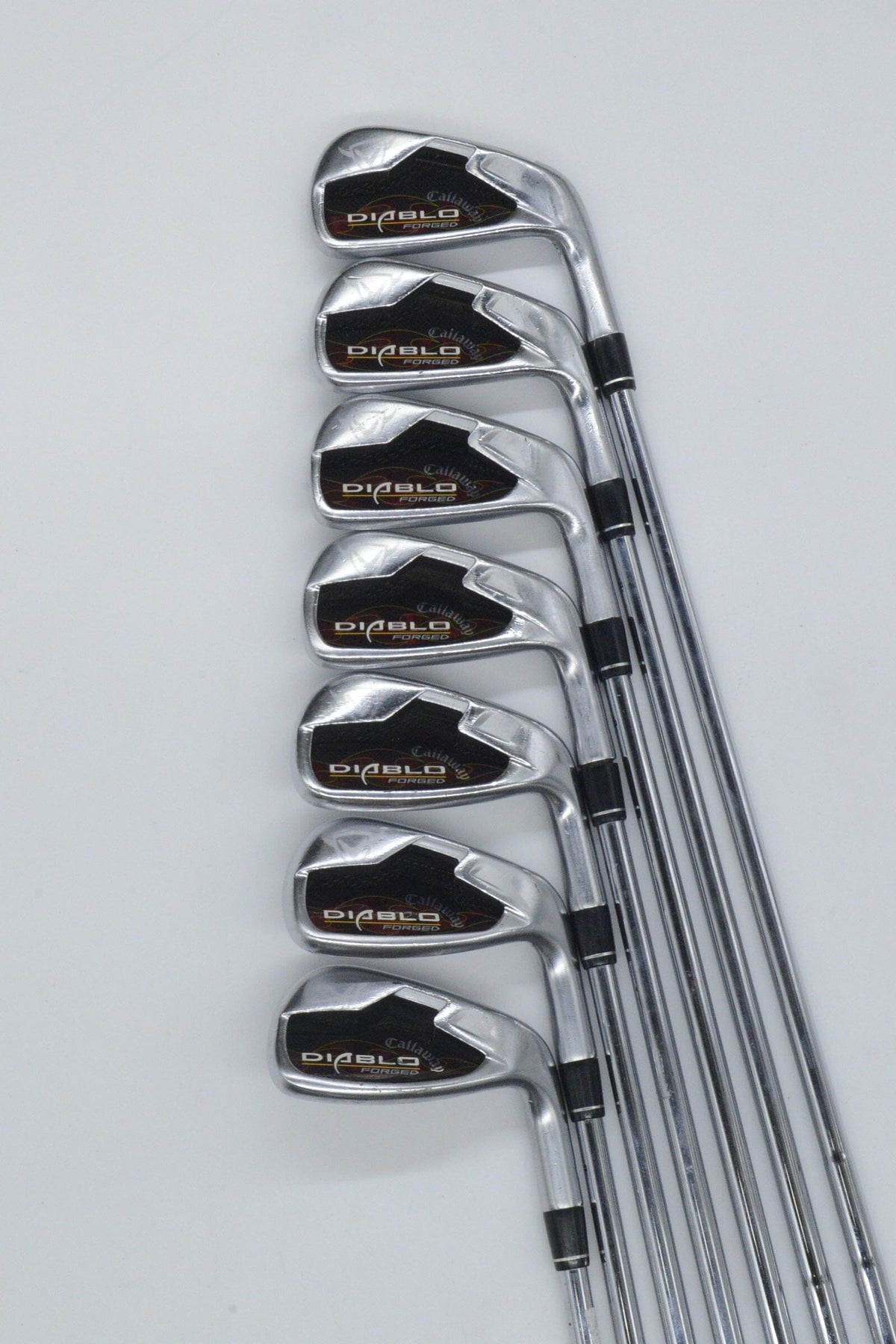 Callaway Diablo Forged 4-PW Iron Set Uniflex -0.25" Golf Clubs GolfRoots