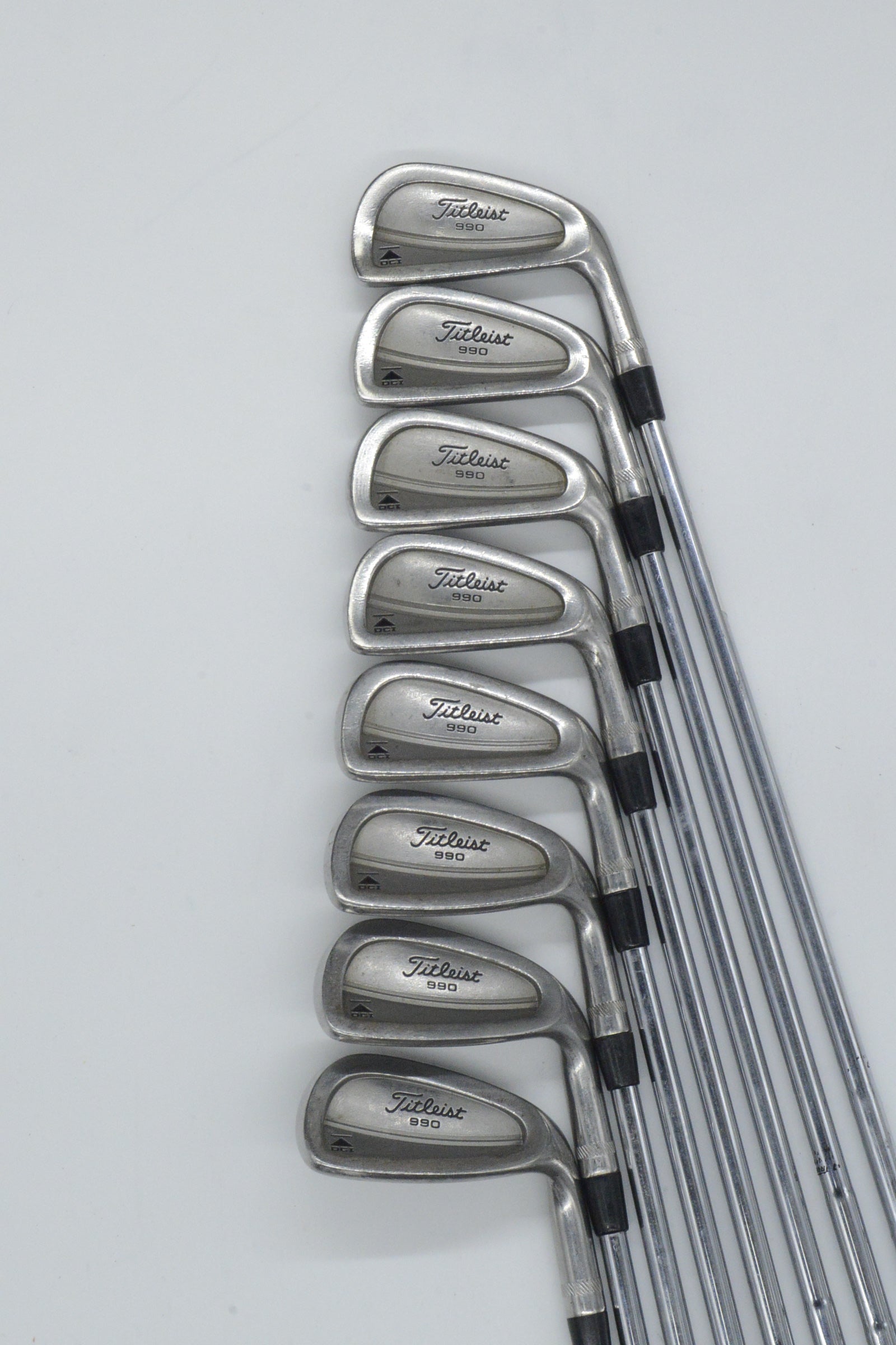 Titleist DCI 990 3-PW Iron Set S Flex Std Length