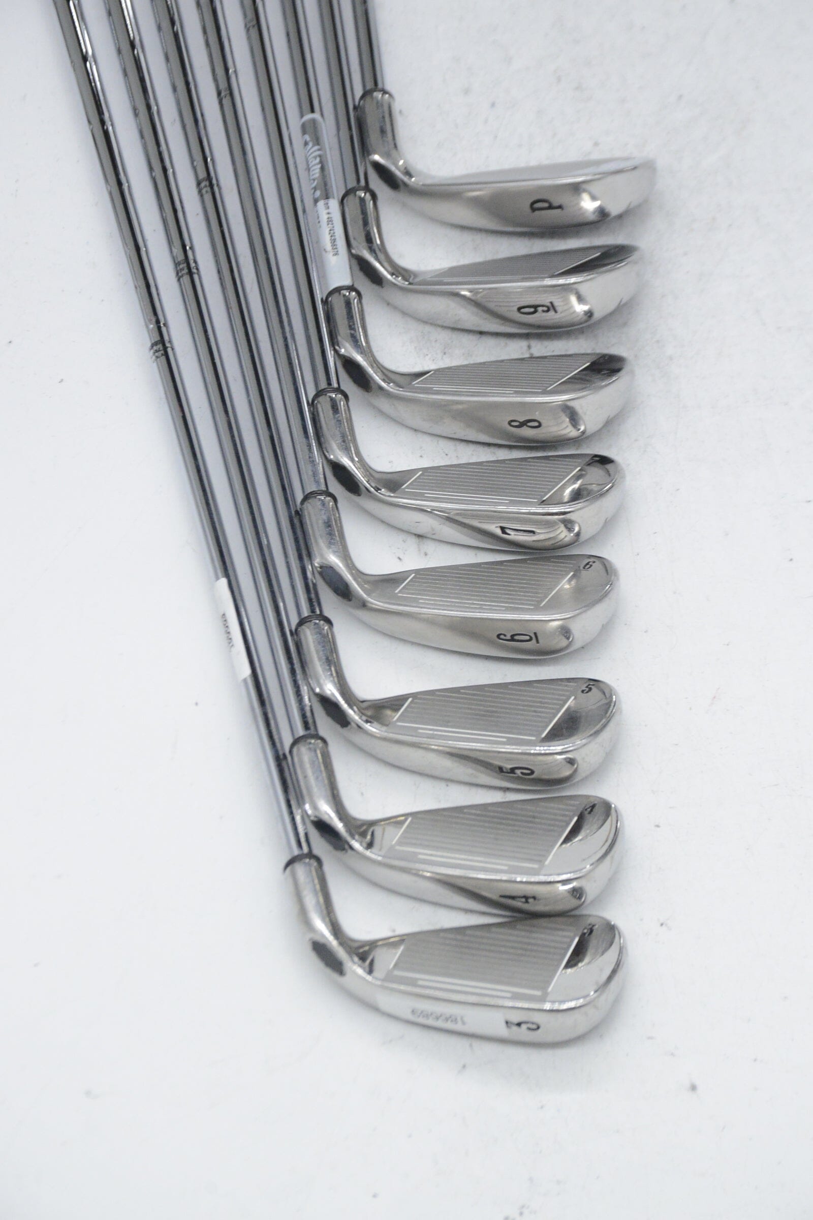Lefty Callaway X-20 3-PW Iron Set Uniflex Std Length Golf Clubs GolfRoots