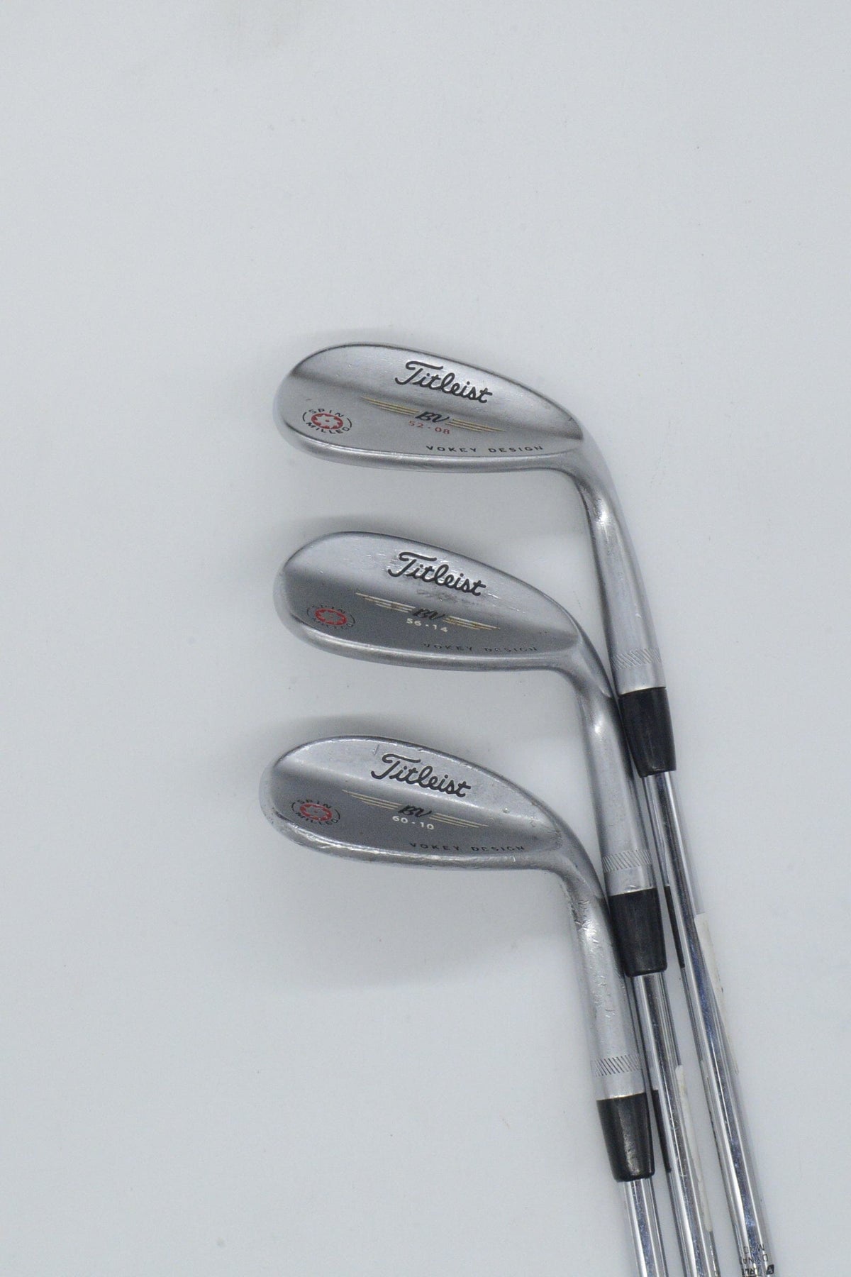 Titleist Vokey Spin Milled 52, 56, 60 Degree Wedge Set Wedge Flex Golf Clubs GolfRoots