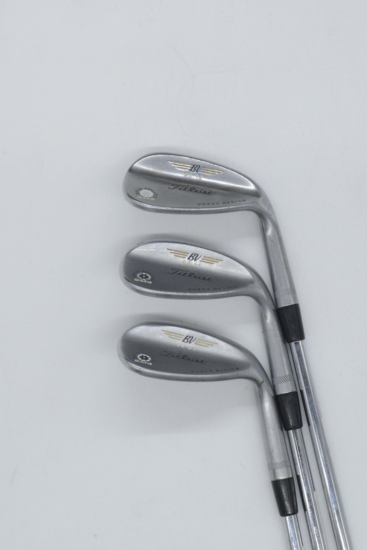 Titleist Vokey SM4 Tour Chrome 50, 54, 58 Degree Wedge Set Wedge Flex Golf Clubs GolfRoots