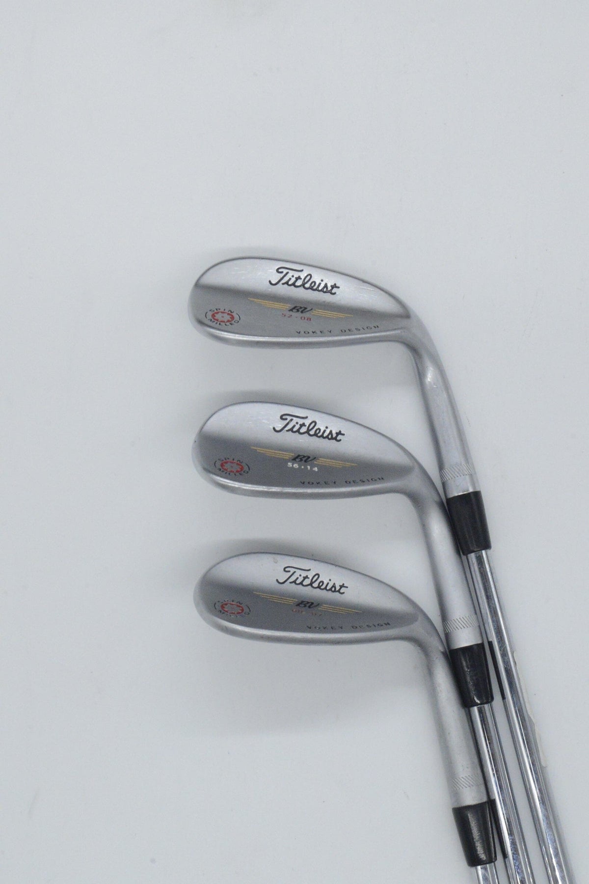 Titleist Vokey Spin Milled 52, 56, 60 Degree Wedge Set Wedge Flex Golf Clubs GolfRoots