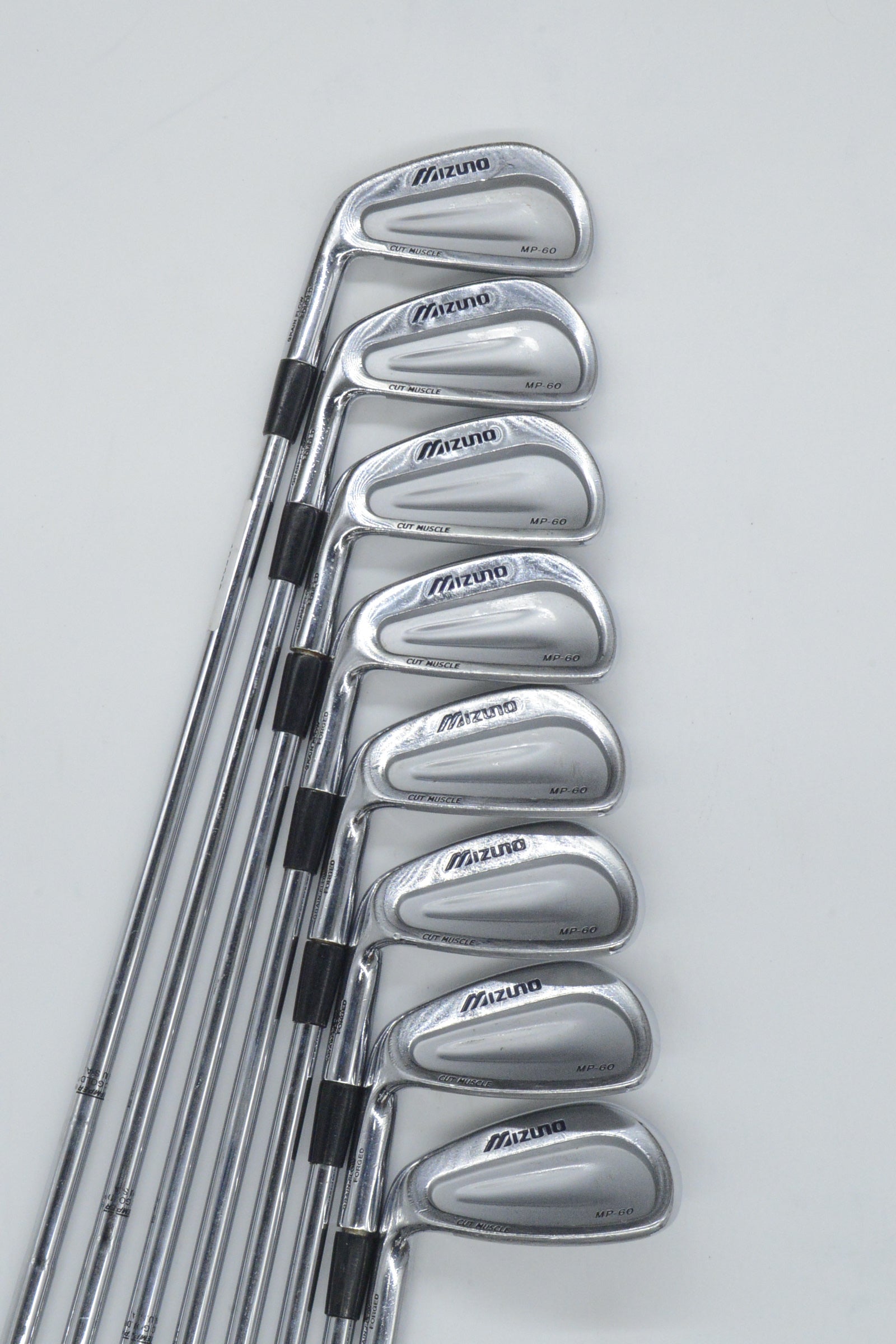 Lefty Mizuno MP-60 3-PW Iron Set S Flex +0.5"