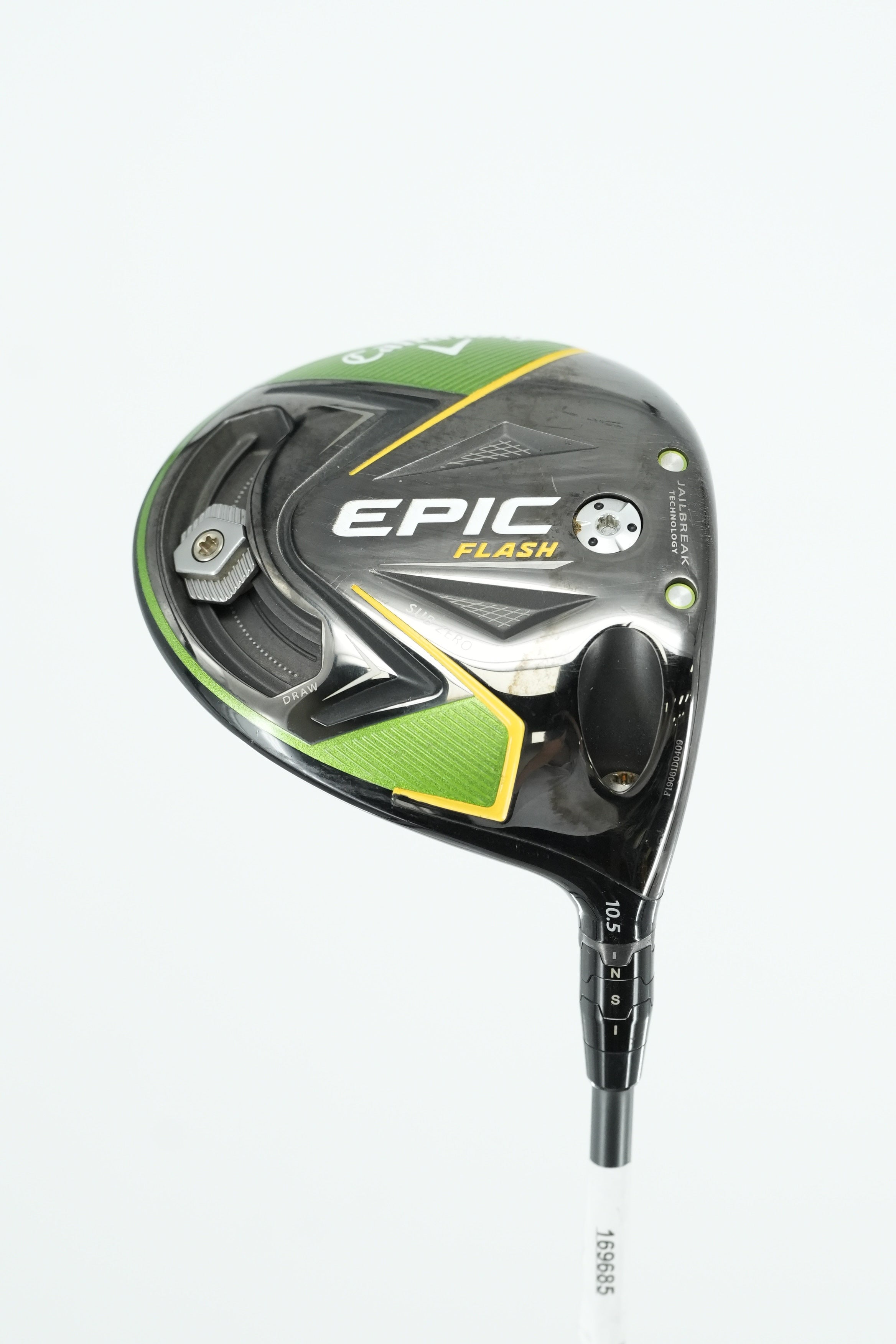 Callaway Epic Flash Sub Zero 10.5 Degree Driver S Flex 45.5"