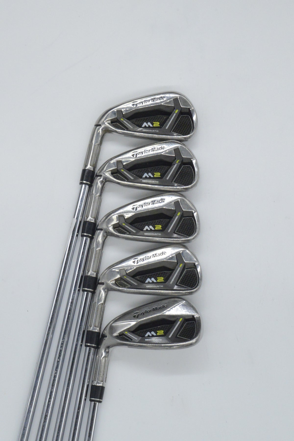 Lefty TaylorMade M2 2017 4-7, 9 Iron Set S Flex Std Length