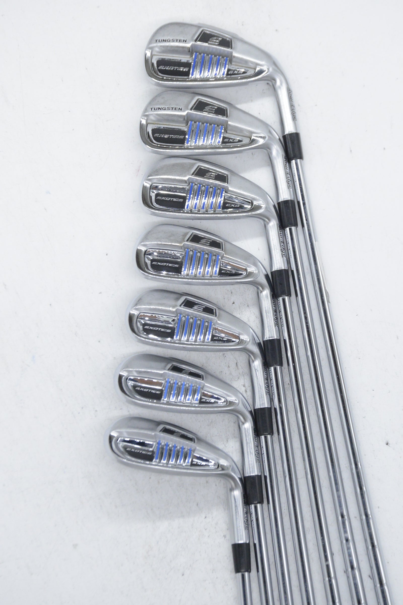 Tour Edge Exotics EXS 6-GW Iron Set R Flex +0.25"