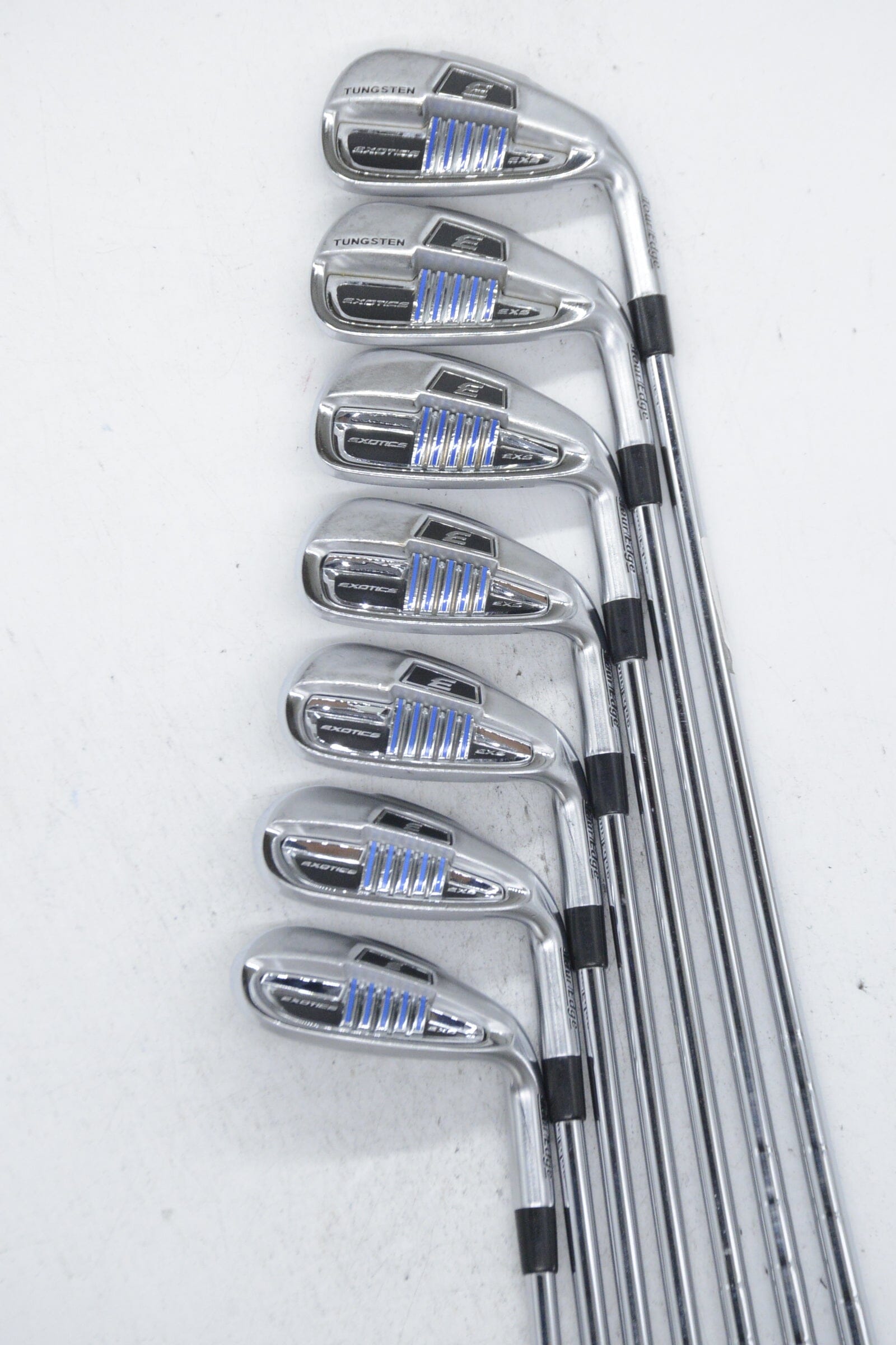 Tour Edge Exotics EXS 6-GW Iron Set R Flex +0.25" Golf Clubs GolfRoots