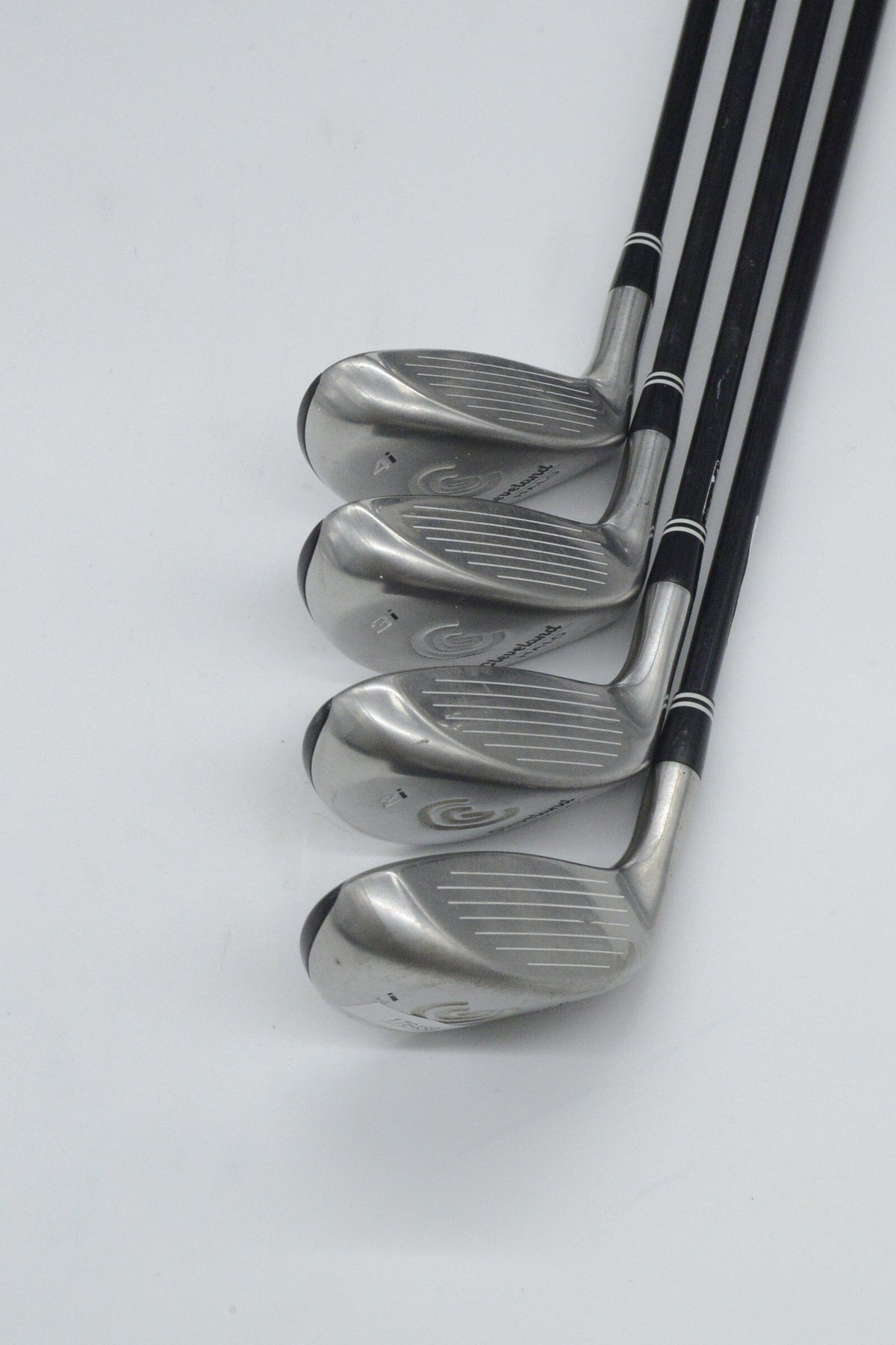 Cleveland Halo 1H, 2H, 3H, 4H Hybrid Set S Flex Golf Clubs GolfRoots