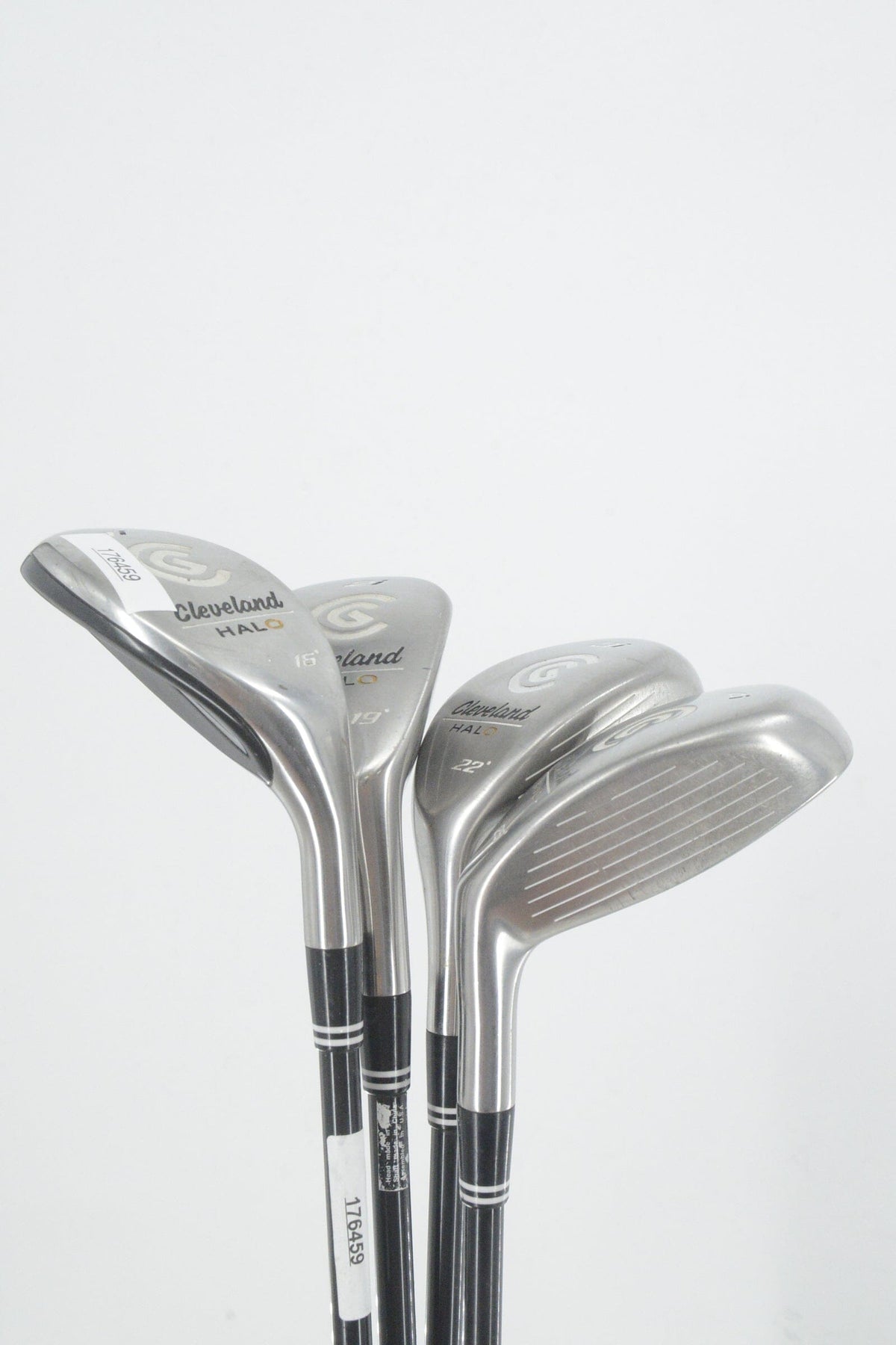 Cleveland Halo 1H, 2H, 3H, 4H Hybrid Set S Flex Golf Clubs GolfRoots
