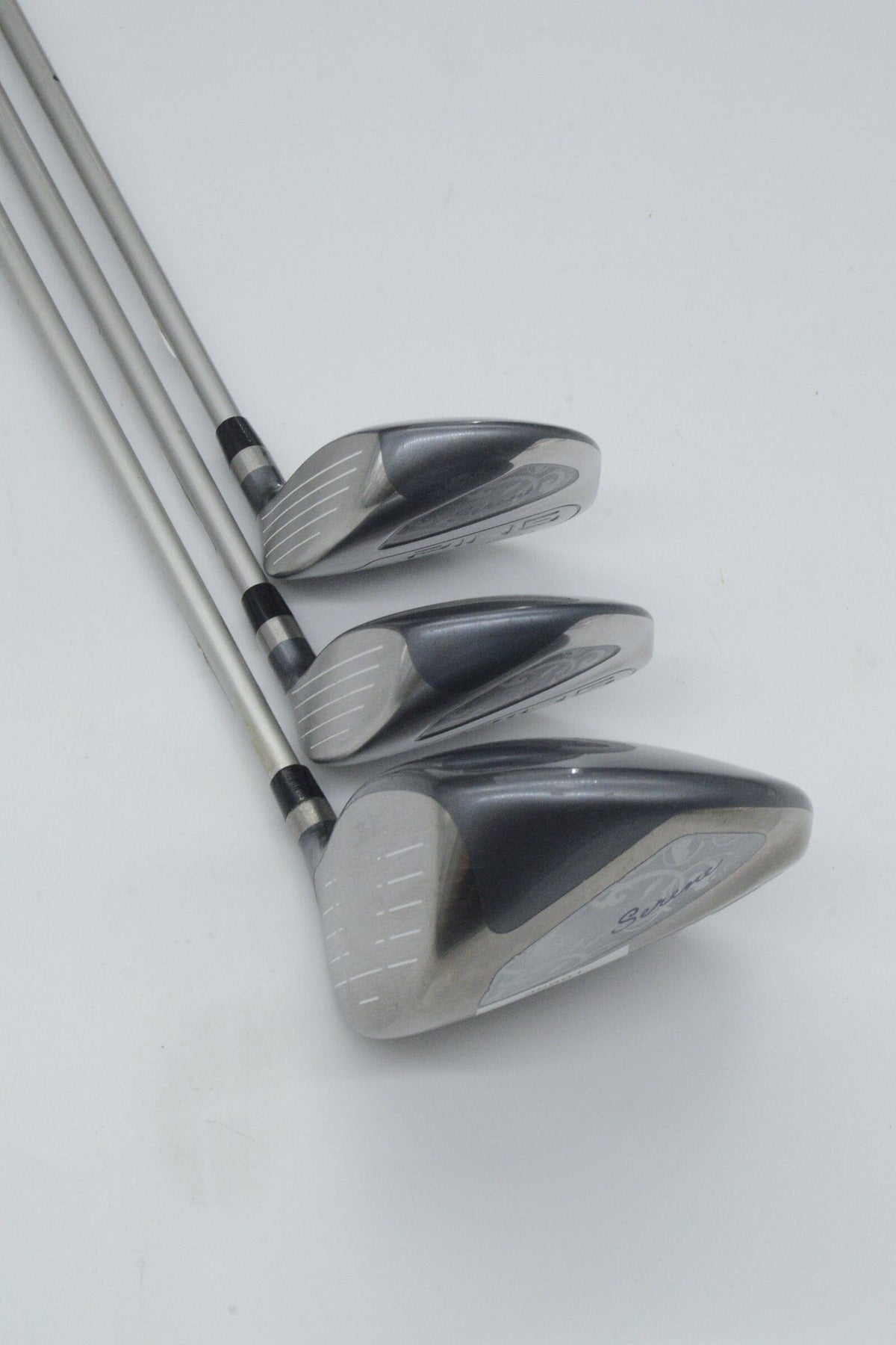 Women's Lefty Ping Serene D, 3W, 5W Wood Set W Flex Golf Clubs GolfRoots