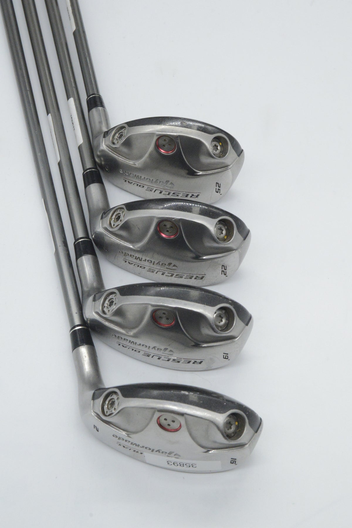TaylorMade Rescue Dual 2H, 3H, 4H, 5H Hybrid Set R Flex