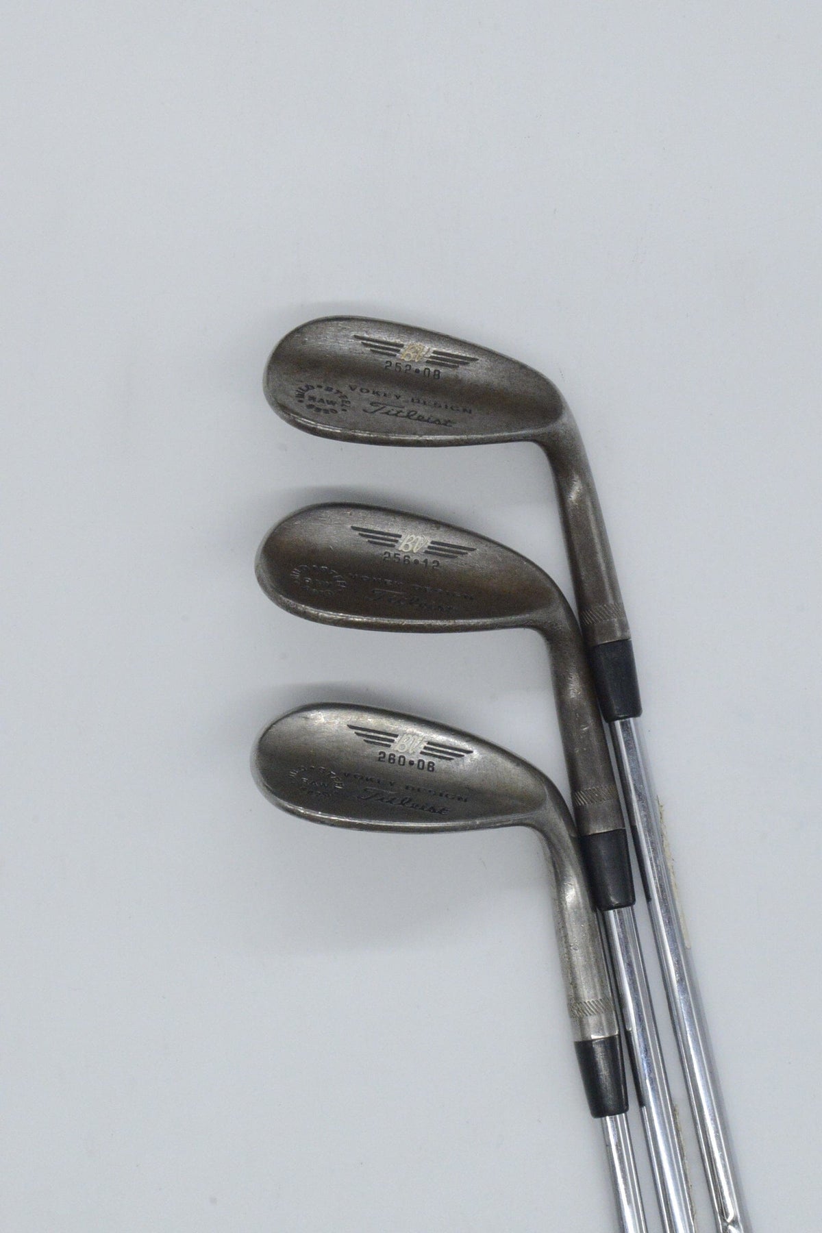 Titleist Vokey Raw 200 Series 52, 56, 60 Degree Wedge Set Wedge Flex Golf Clubs GolfRoots