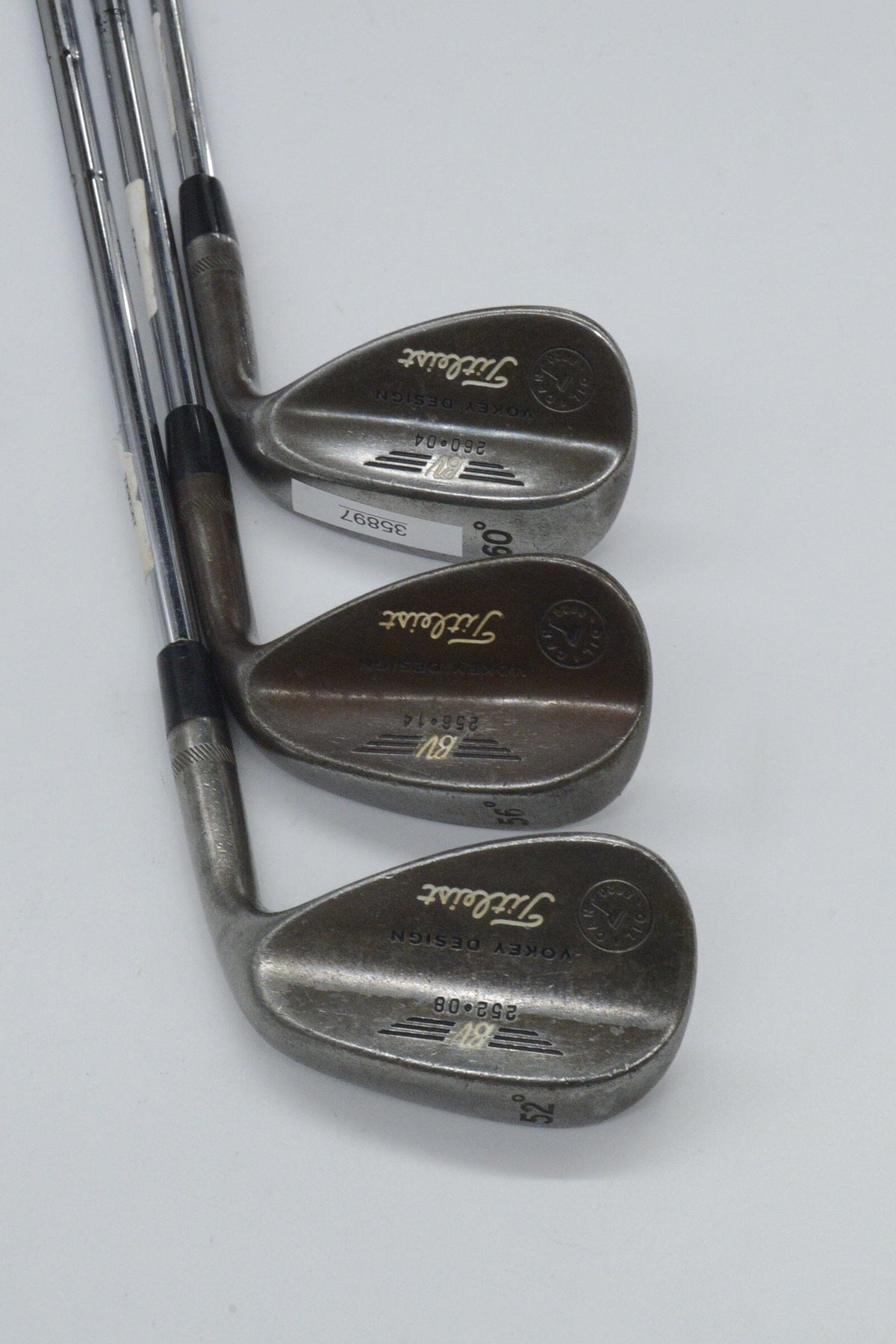 Titleist Vokey Oil Can 52, 56, 60 Degree Wedge Set Wedge Flex Golf Clubs GolfRoots